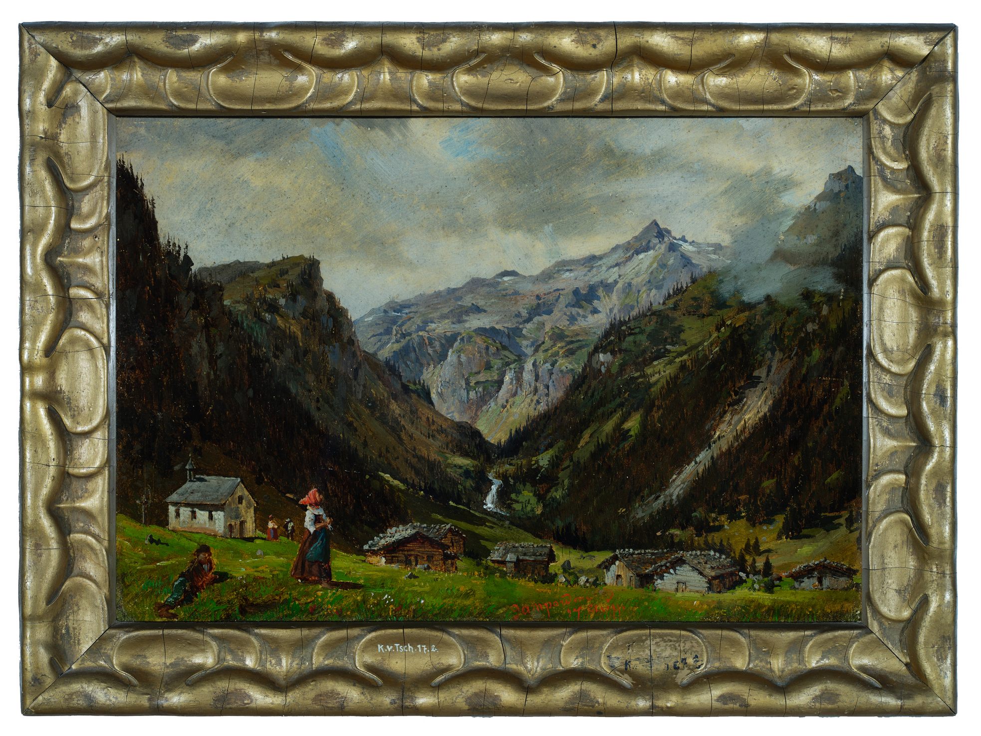 Eine der Bergtouren führte den Künstler Mathias Schmid auch in den nicht erst heute beliebten Nenzinger Himmel. Eine der Bergtouren führte den Künstler Mathias Schmid auch in den nicht erst heute beliebten Nenzinger Himmel.