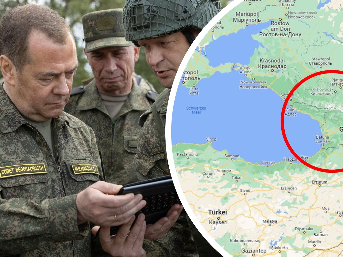 Russischer Ex-Präsident: Idee eines Anschlusses in Abchasien und Südossetien populär.