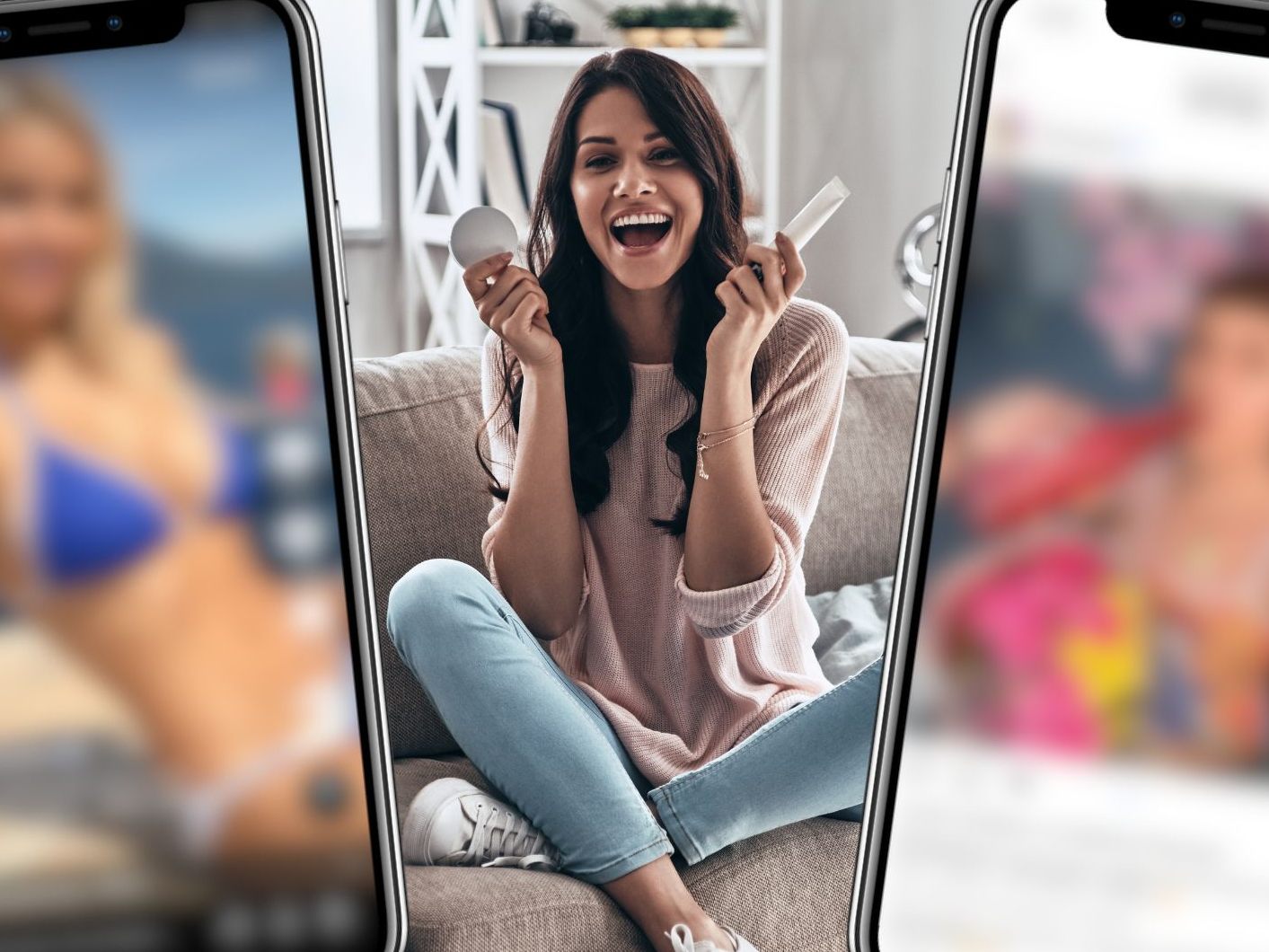 Auf Social-Media-Plattformen wie Instagram oder TikTok werden virtuelle Influencer*innen immer beliebter. Auf Social-Media-Plattformen wie Instagram oder TikTok werden virtuelle Influencer*innen immer beliebter.