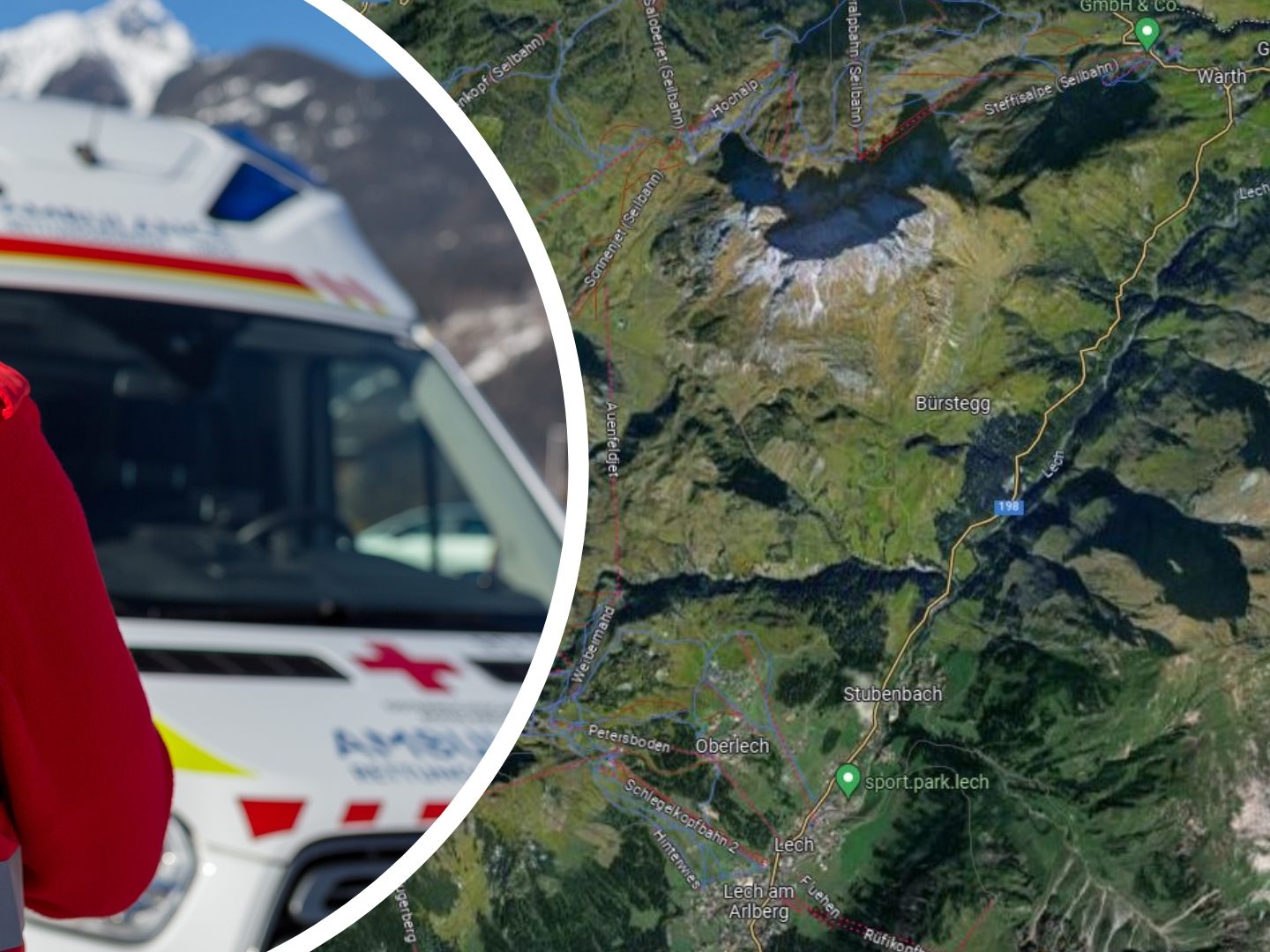 Der Unfall passierte bei einem Überholmanöver auf der L198. (Symbolbild)