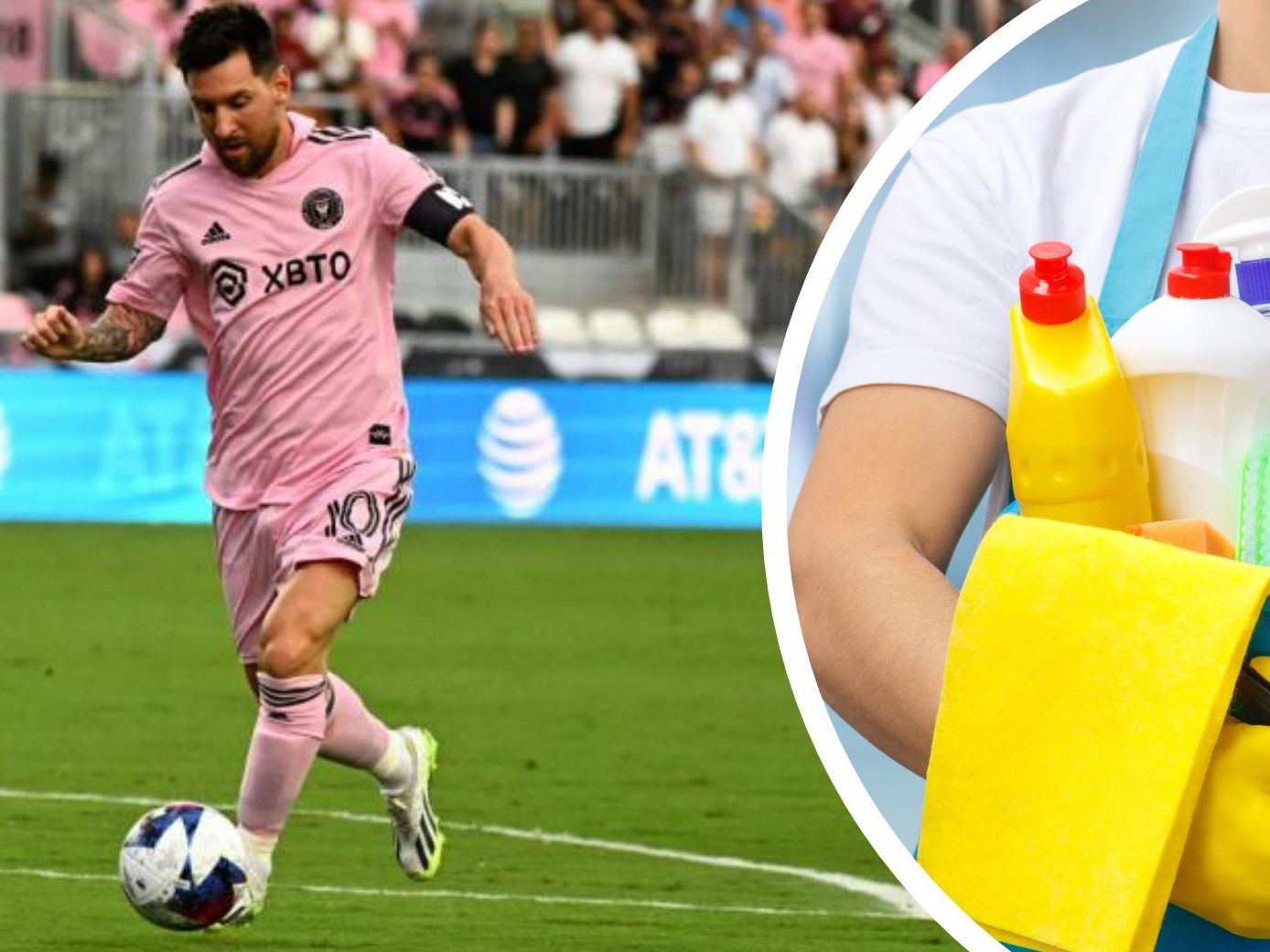 Inter Miami soll einen Mann gefeuert haben, nachdem er Lionel Messi angesprochen hatte. Inter Miami soll einen Mann gefeuert haben, nachdem er Lionel Messi angesprochen hatte.