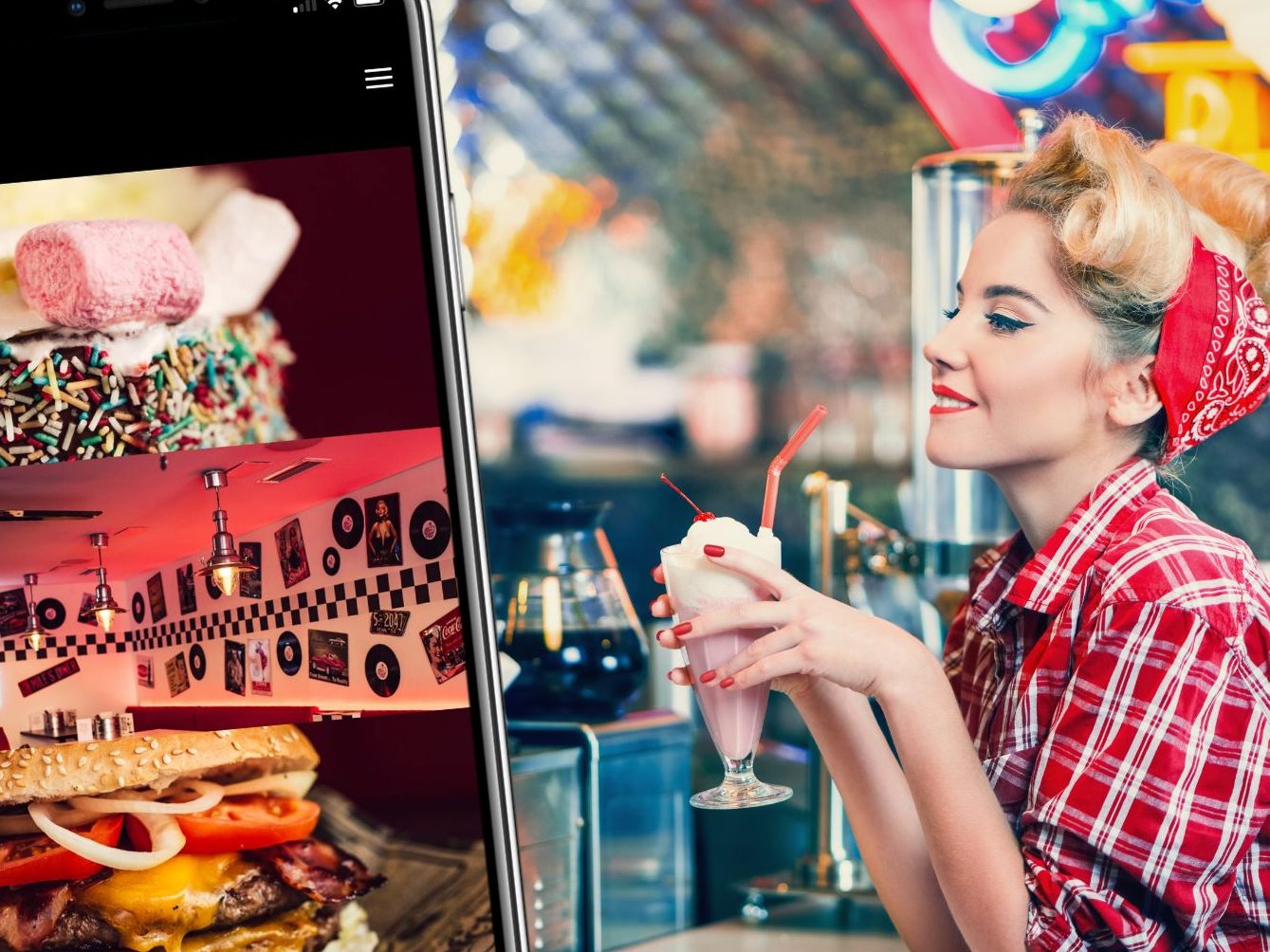 Miles Diner in Bregenz, dessen Einrichtung stark an ein typisch amerikanisches Diner erinnert, ist ein Hotspot für Drinks und riesige Burger. Miles Diner in Bregenz, dessen Einrichtung stark an ein typisch amerikanisches Diner erinnert, ist ein Hotspot für Drinks und riesige Burger.