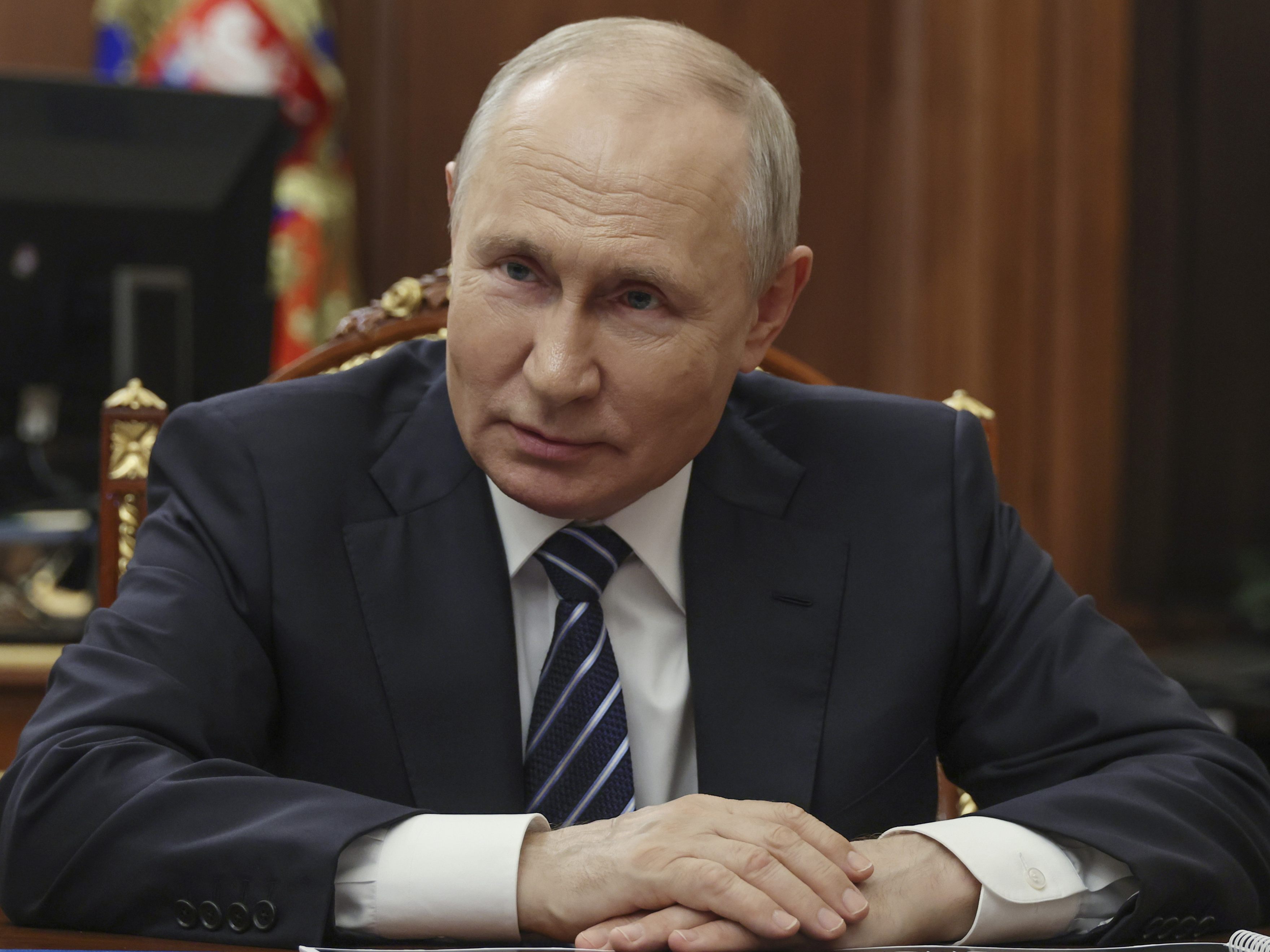 Putin wird nicht an der Beerdigung des ehemaligen Söldner-Anführers Prigoschin teilnehmen. Putin wird nicht an der Beerdigung des ehemaligen Söldner-Anführers Prigoschin teilnehmen.