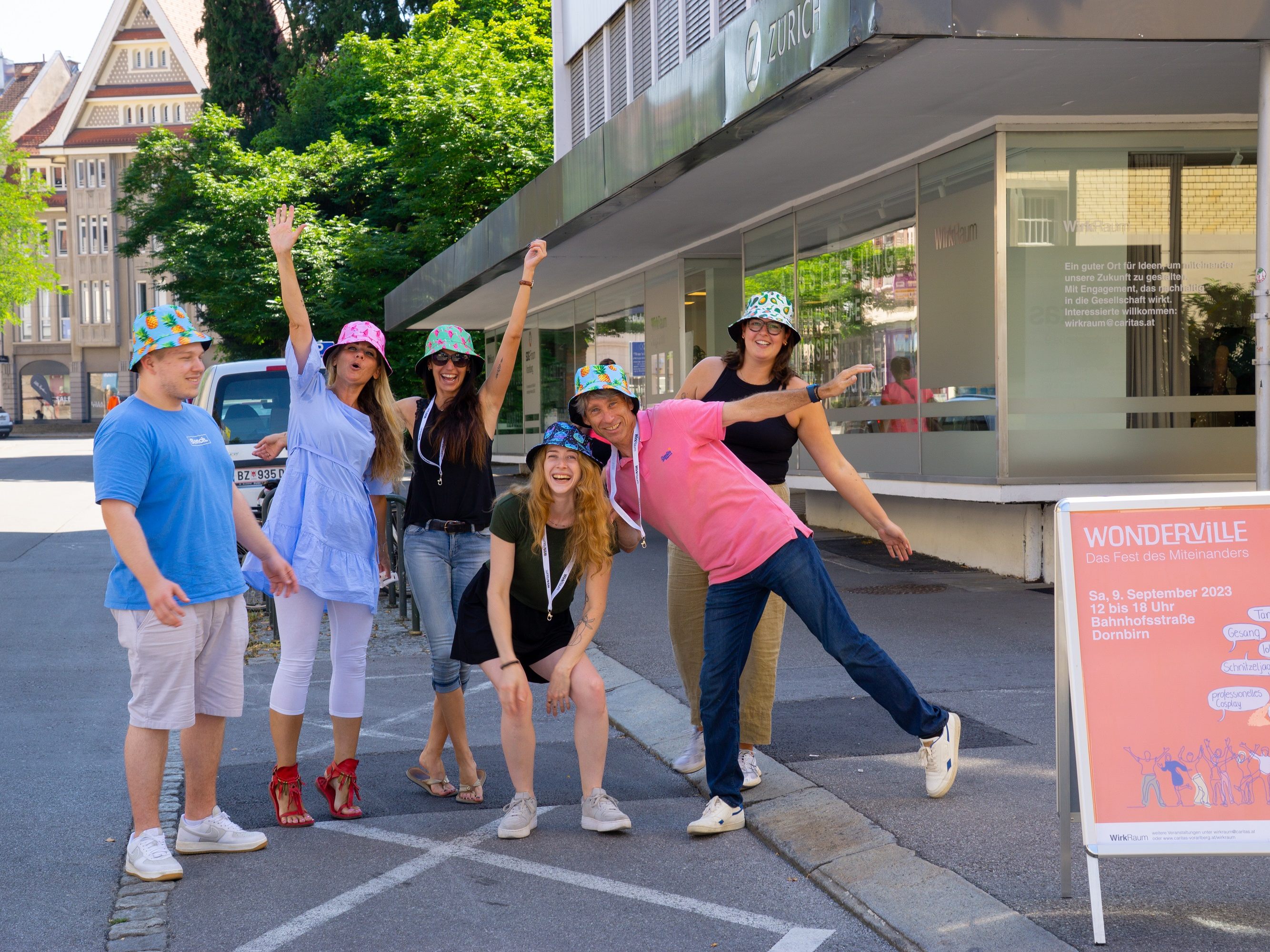 „Wonderville“ – das Fest des Miteinanders! Komm vorbei und sei dabei am Samstag, 9. September, in Dornbirn! „Wonderville“ – das Fest des Miteinanders! Komm vorbei und sei dabei am Samstag, 9. September, in Dornbirn!