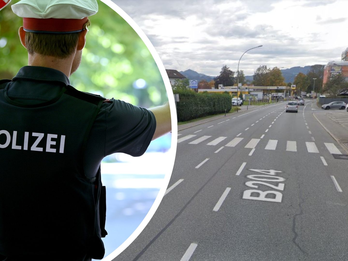 An diesem Zebrastreifen in Lustenau ereignete sich der Unfall. An diesem Zebrastreifen in Lustenau ereignete sich der Unfall.