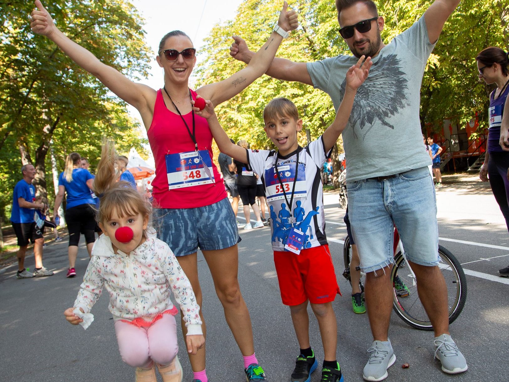 Auch heuer findet wieder der Rote Nasen Lauf in Wien statt. Auch heuer findet wieder der Rote Nasen Lauf in Wien statt.
