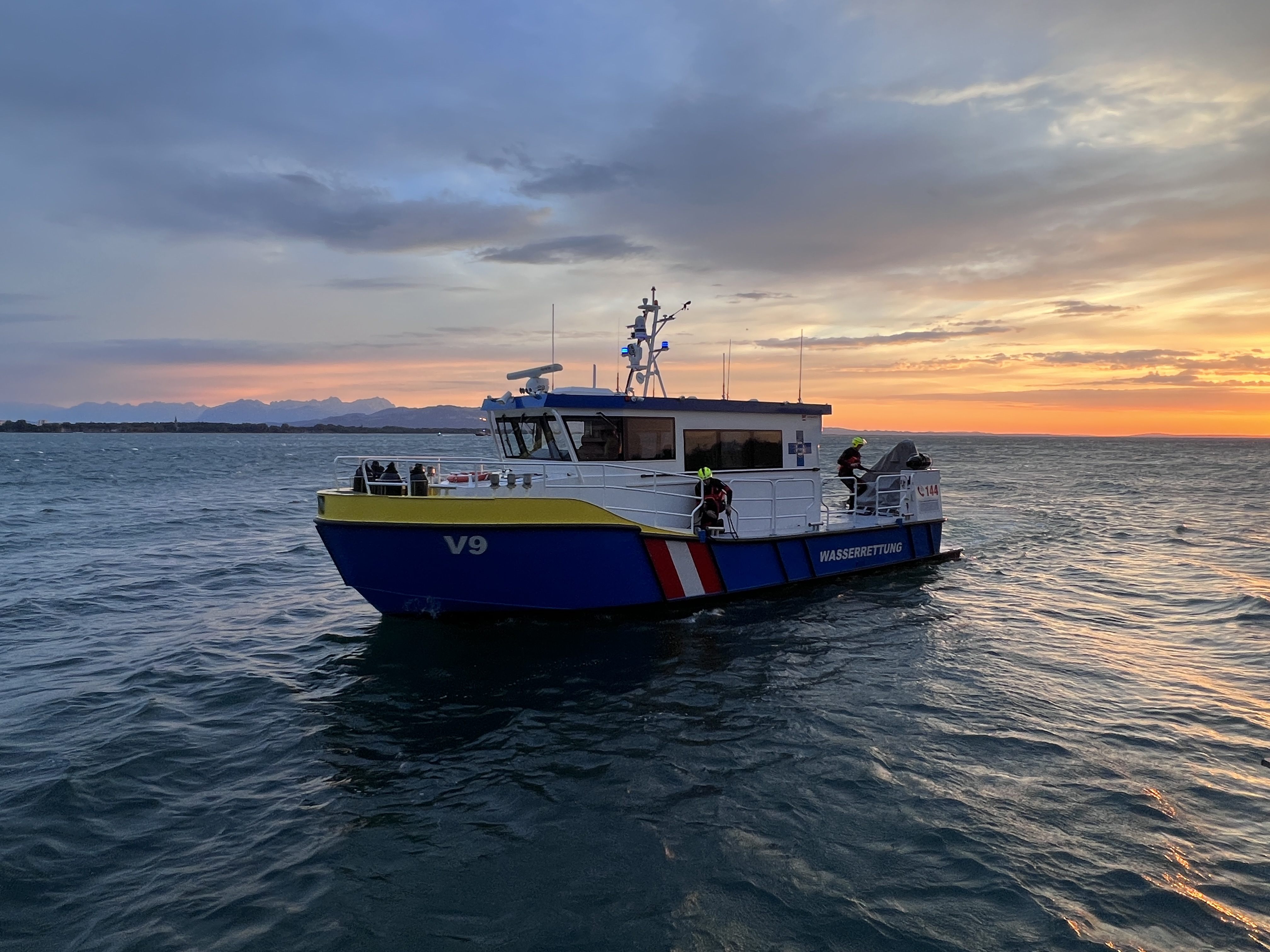 Seit Donnerstagabend wurde nach einem vermissten Paddler am Bodensee gesucht.