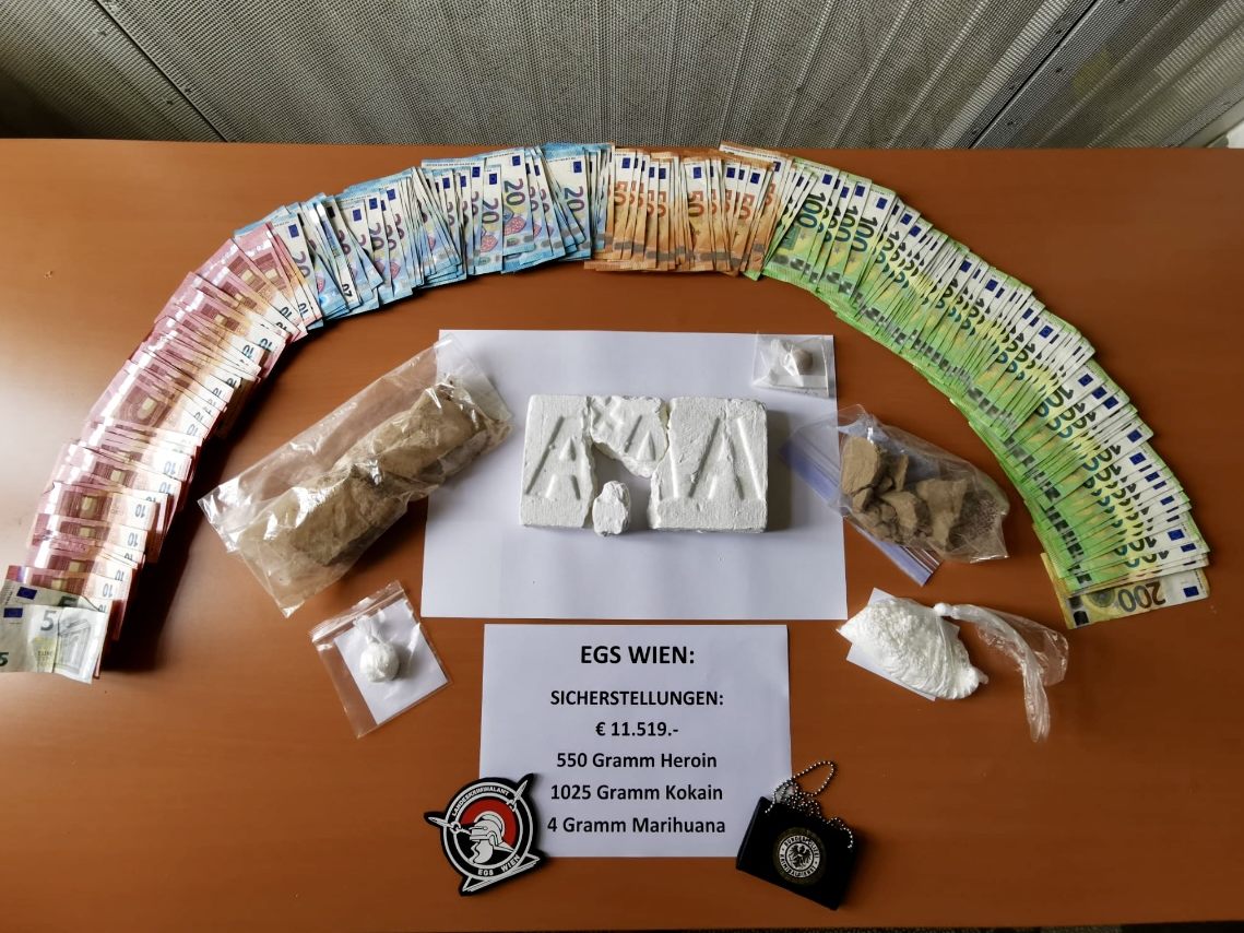 In Wien-Margareten wurden gleich drei Drogendealer geschnappt.