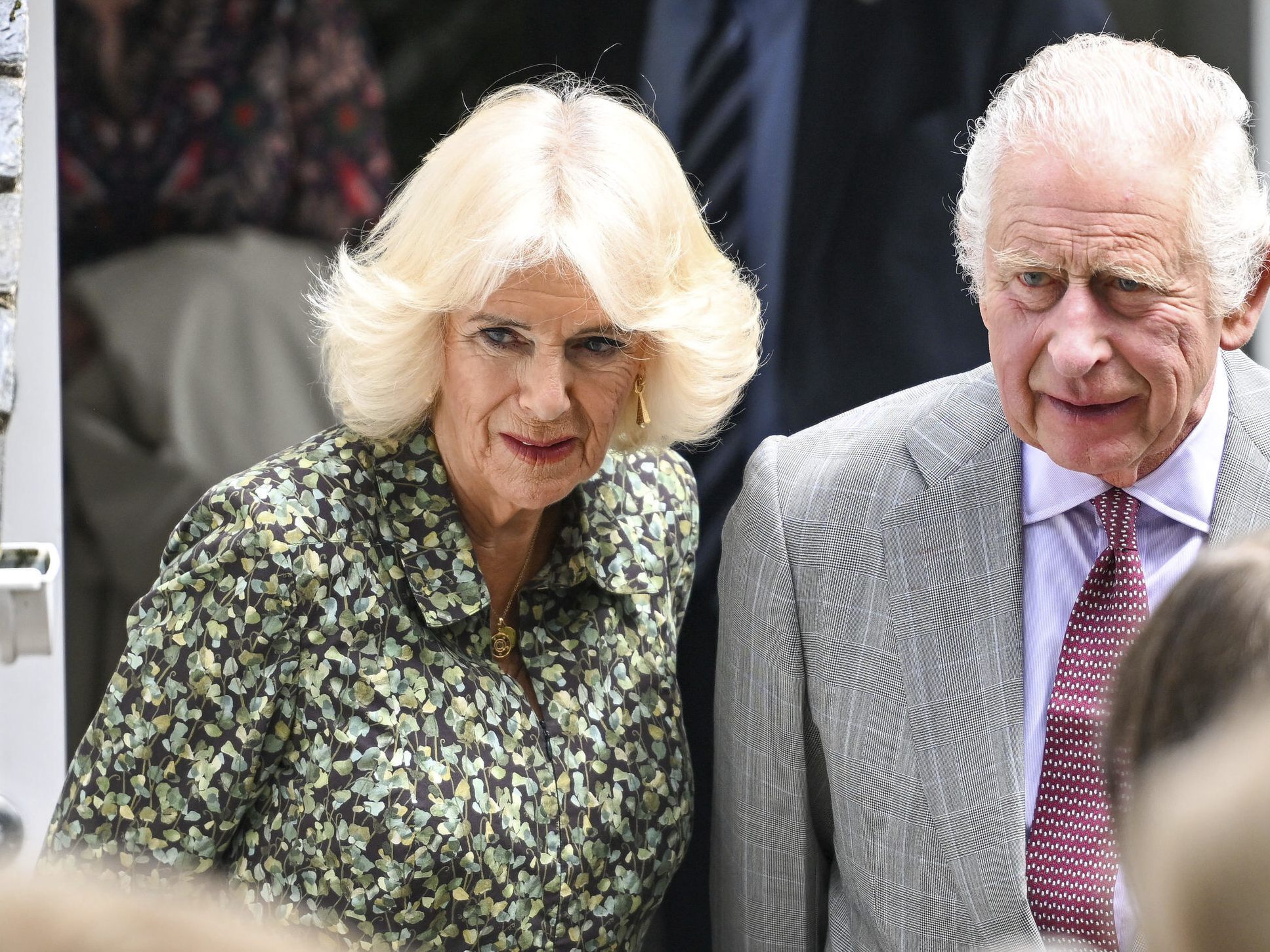 Camilla mit König Charles. Camilla mit König Charles.