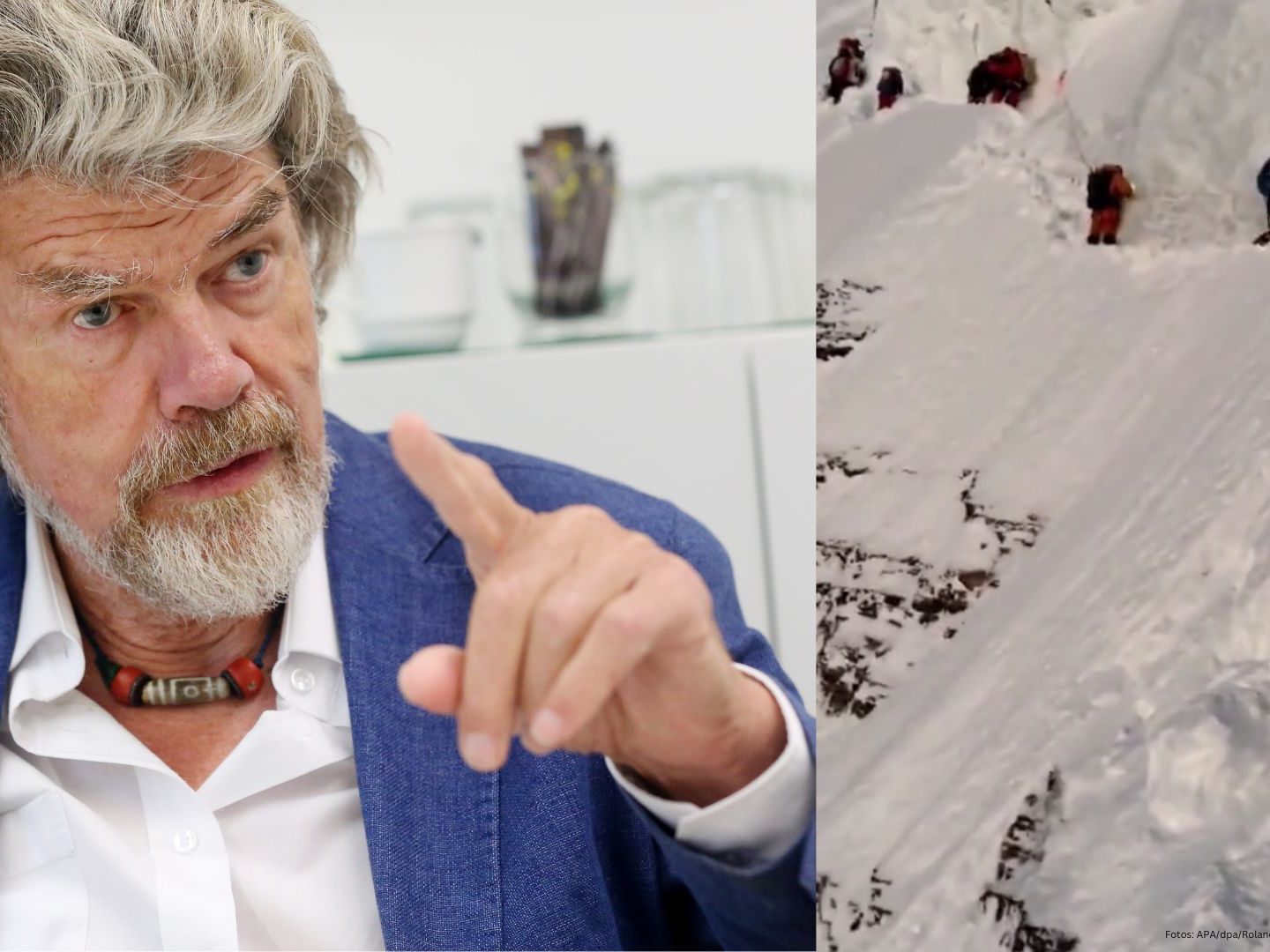 Reinhold Messner. Reinhold Messner.