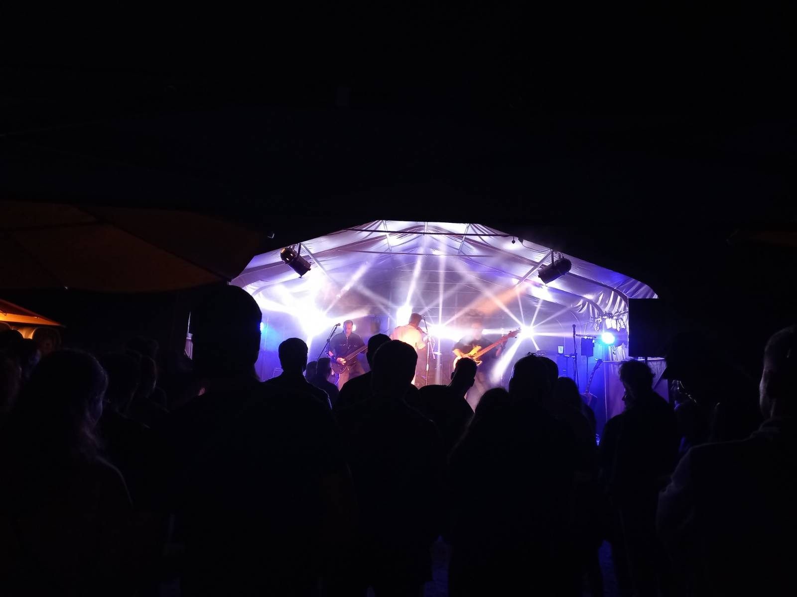 Bühne Soundcheck Open Air