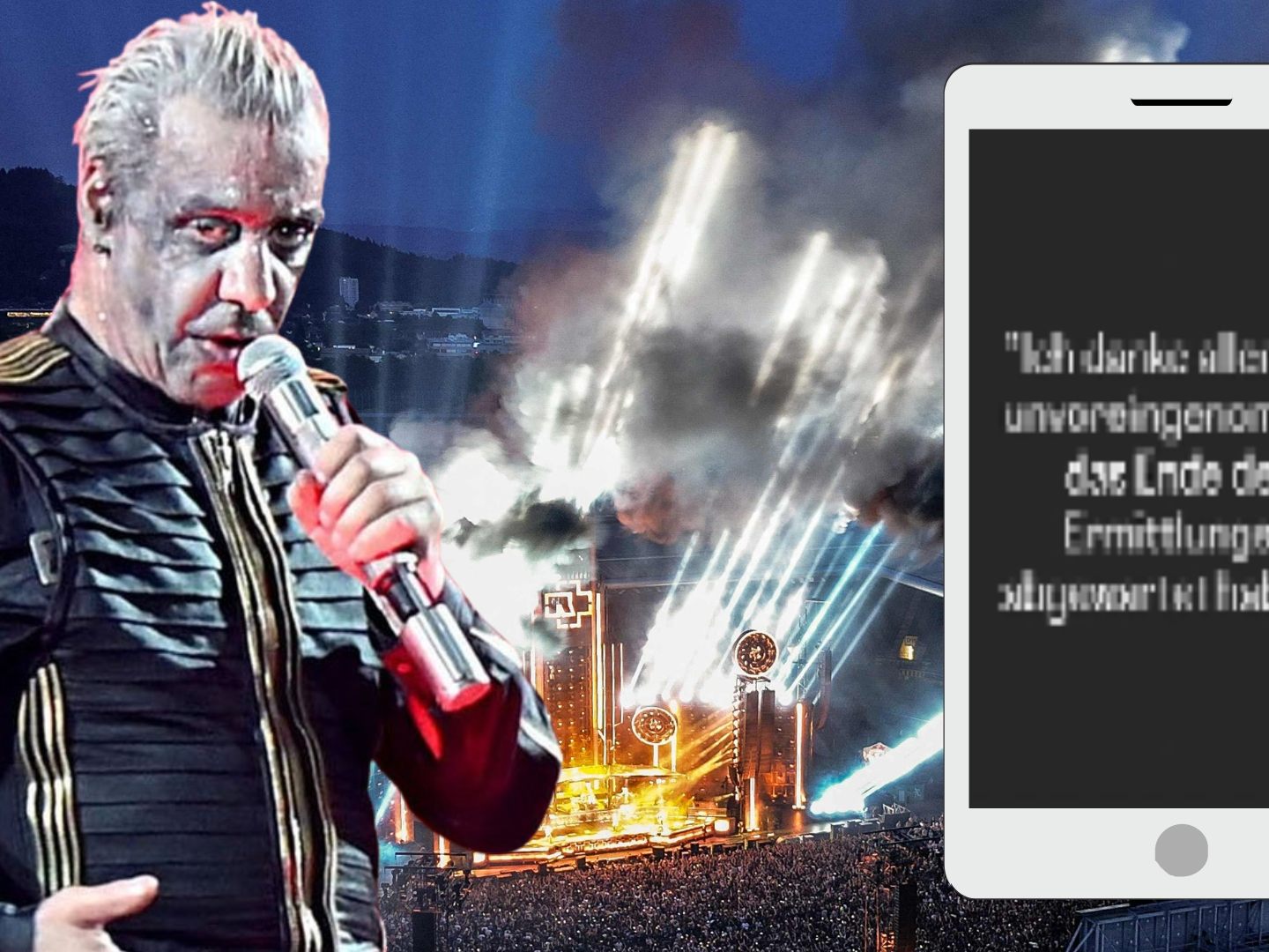 Jetzt spricht Lindemann.