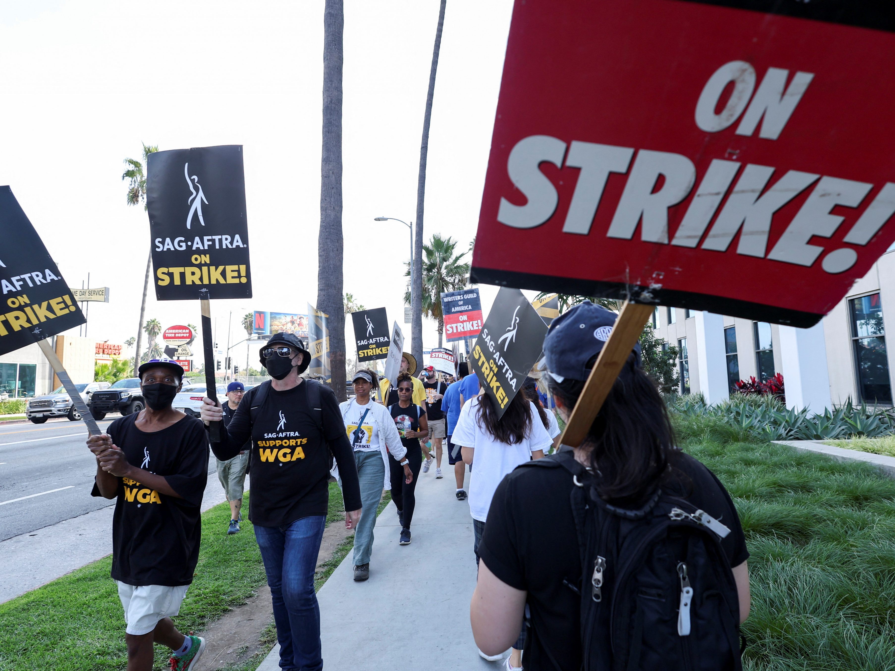 Hollywood droht nächster Streik. Hollywood droht nächster Streik.