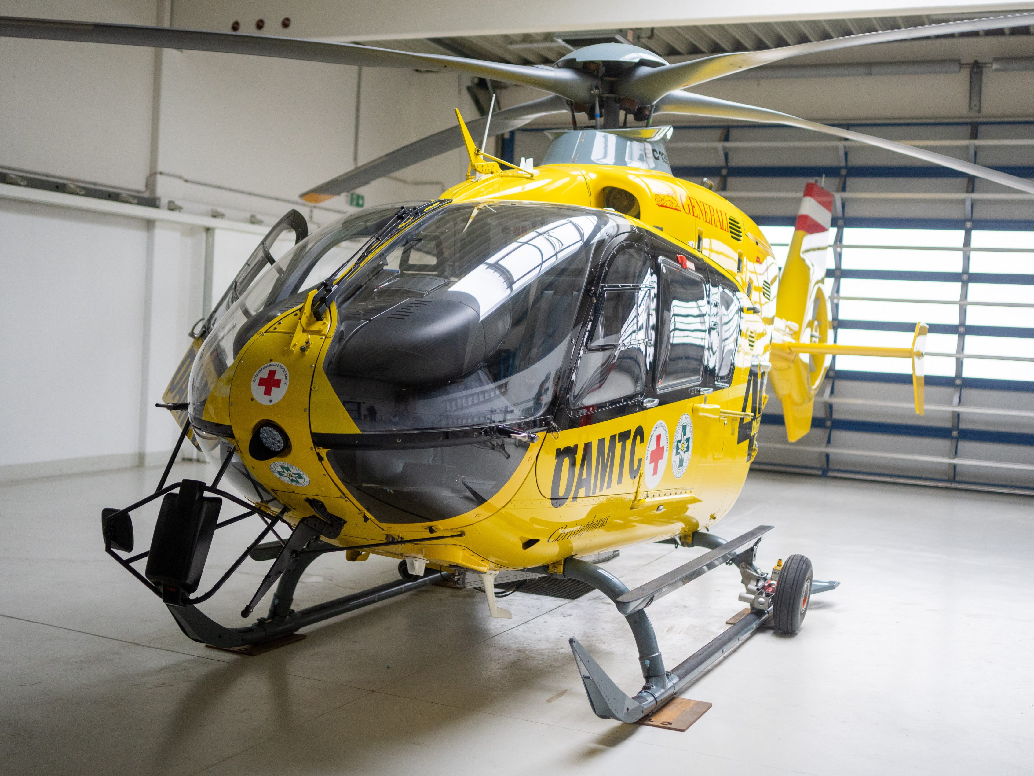 Ein Rettungshubschrauber war im Einsatz.