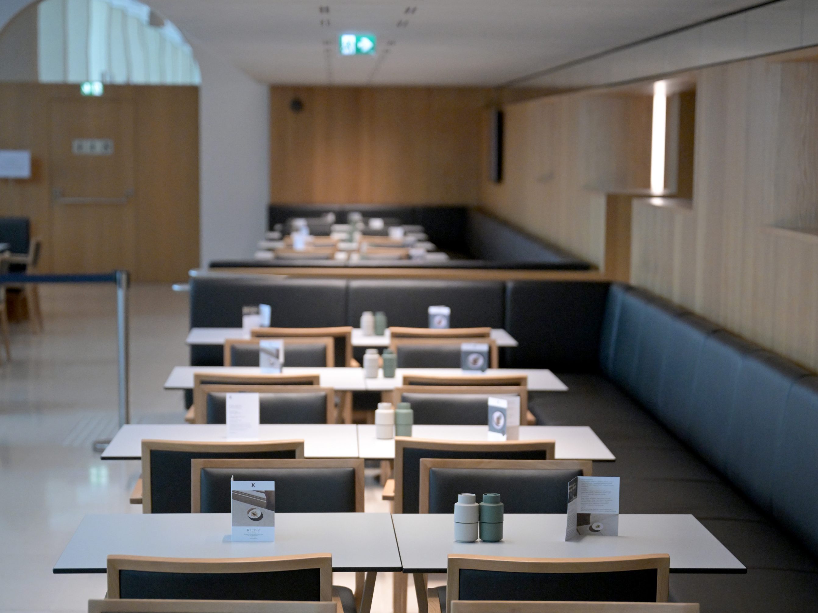 Finale für das Fine Dining im Parlament.