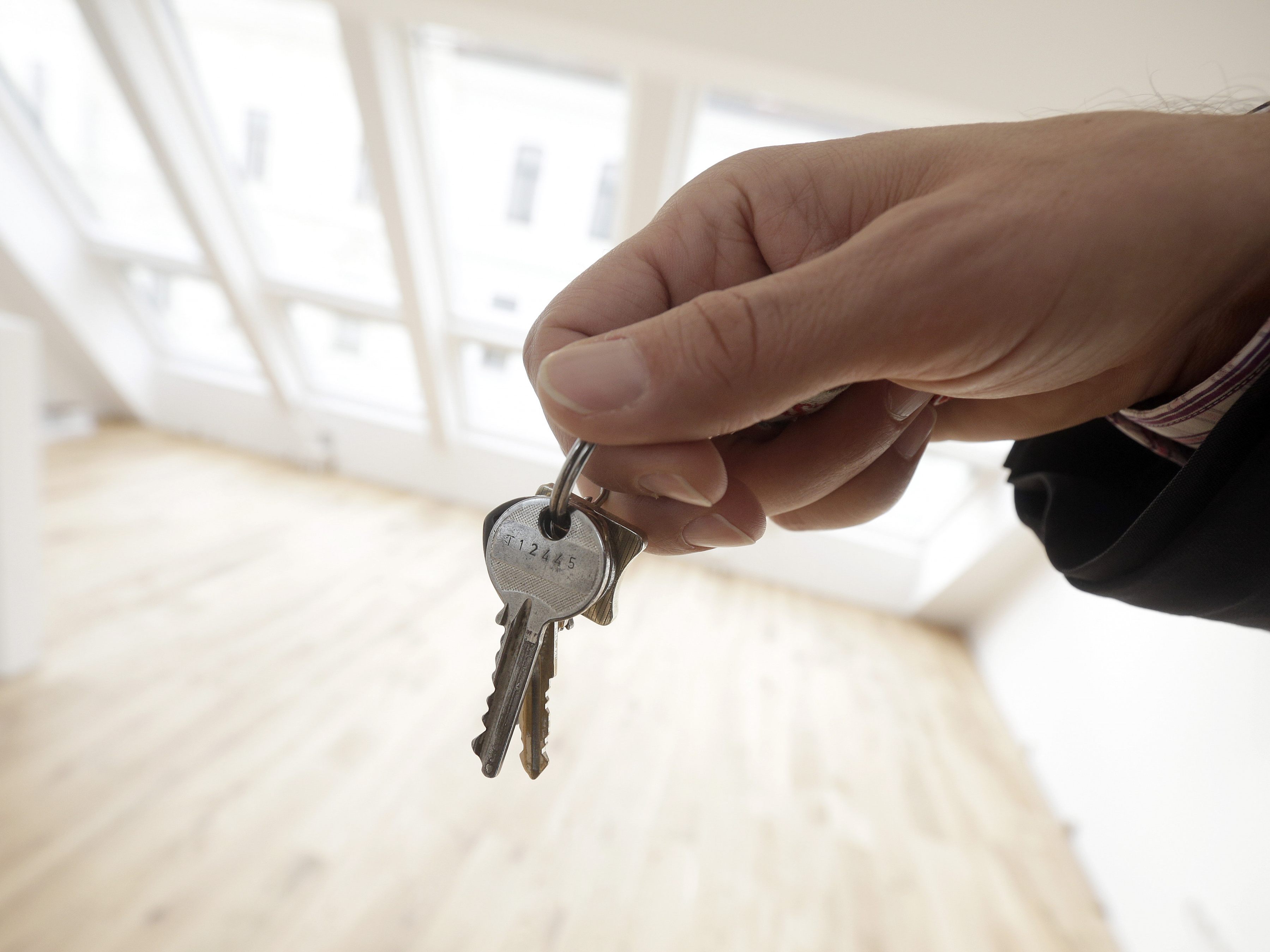 Die Immobilienpreise geraten unter Druck. Die Immobilienpreise geraten unter Druck.