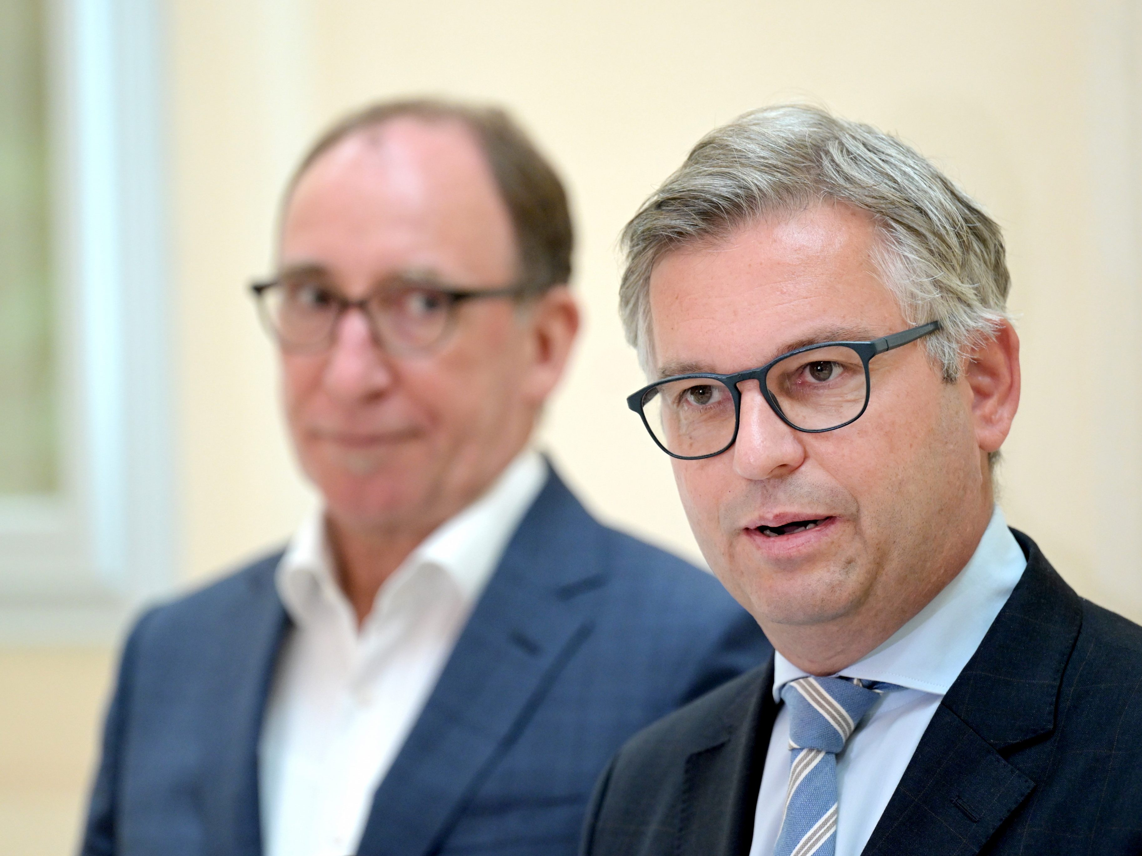 Johannes Rauch und Magnus Brunner.
