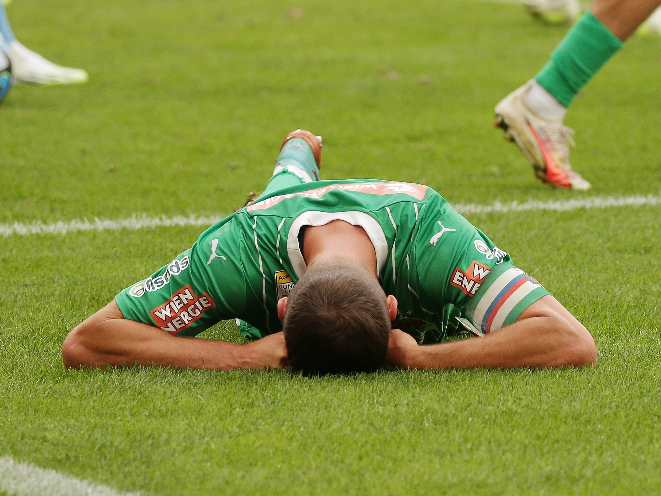 Rapid Wien unterlag Salzburg.