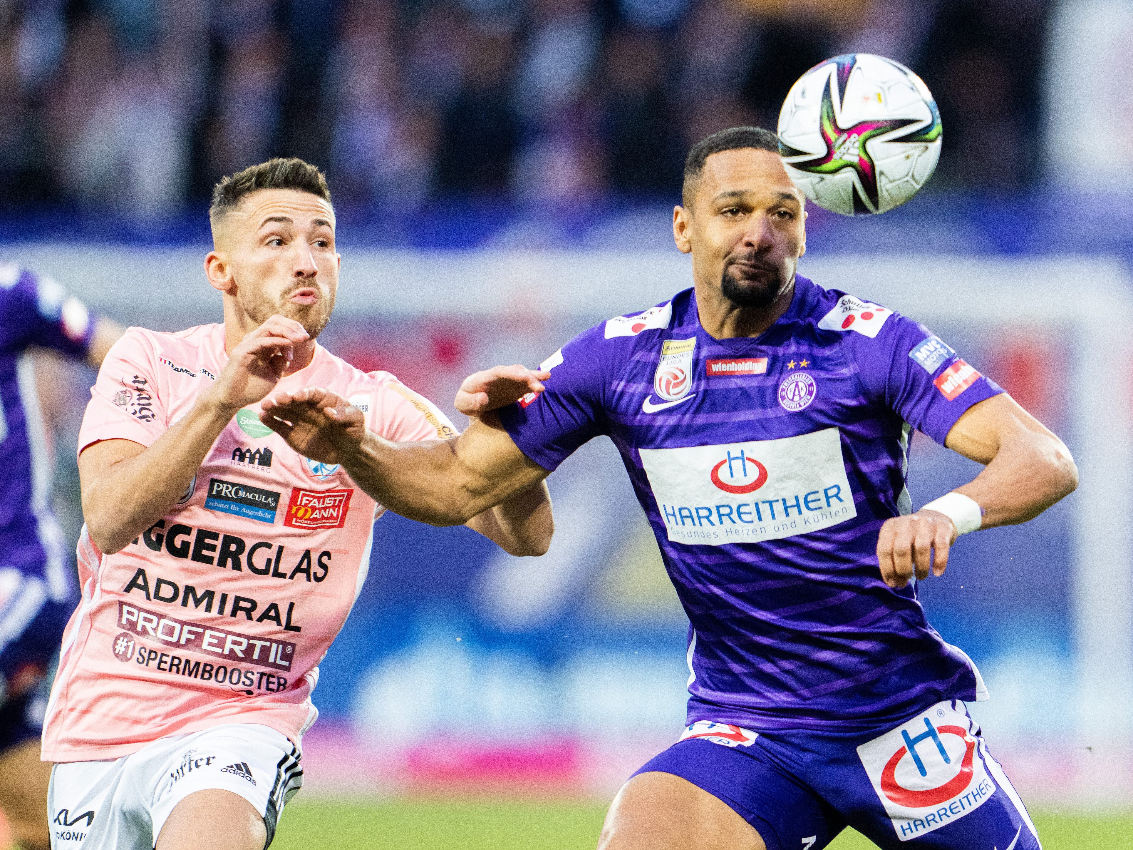 LIVE-Ticker zum Spiel Hartberg gegen Austria Wien ab 14.30 Uhr.