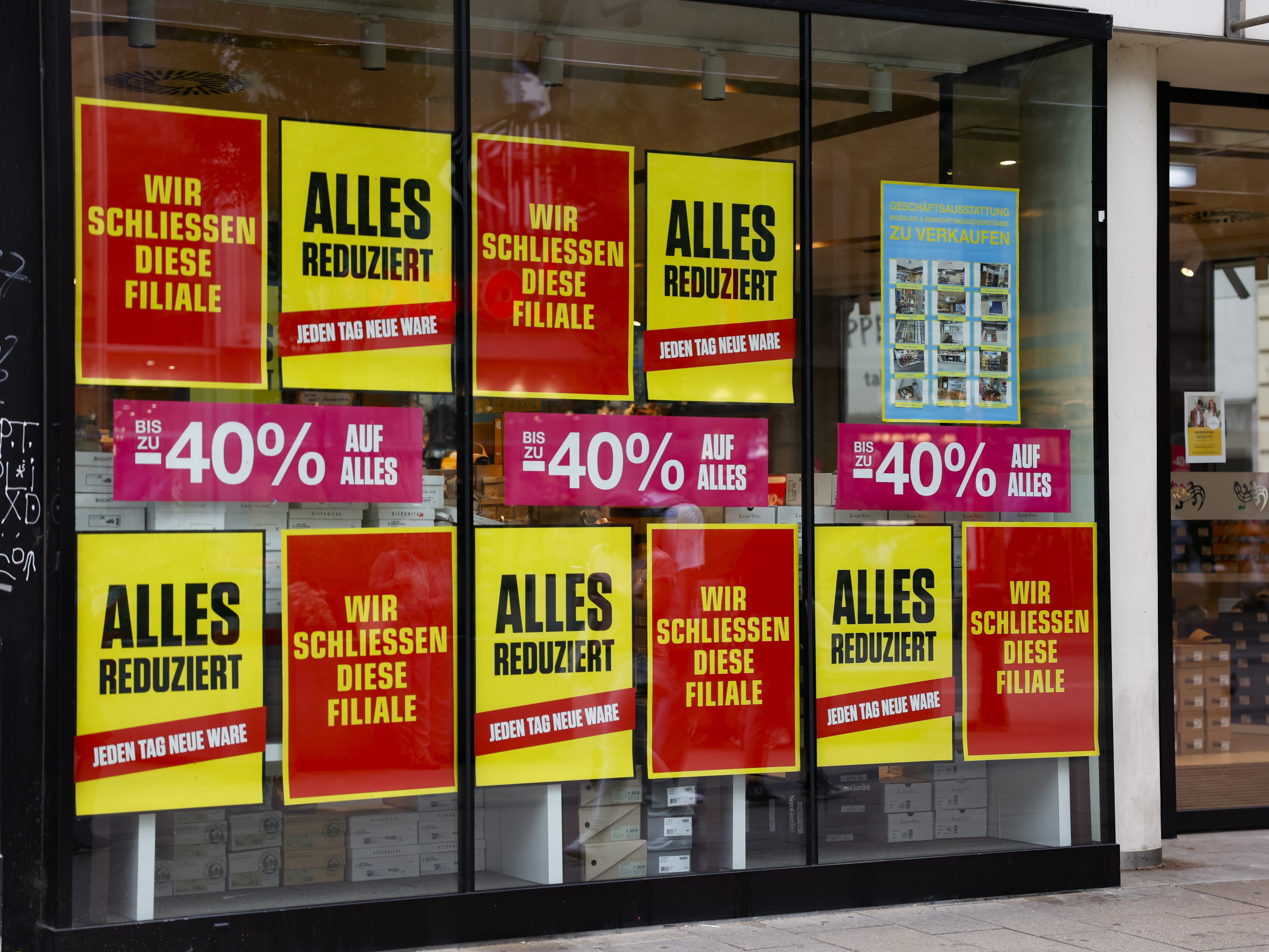 Auch 2023 war für den heimischen Handel kein gutes Jahr.