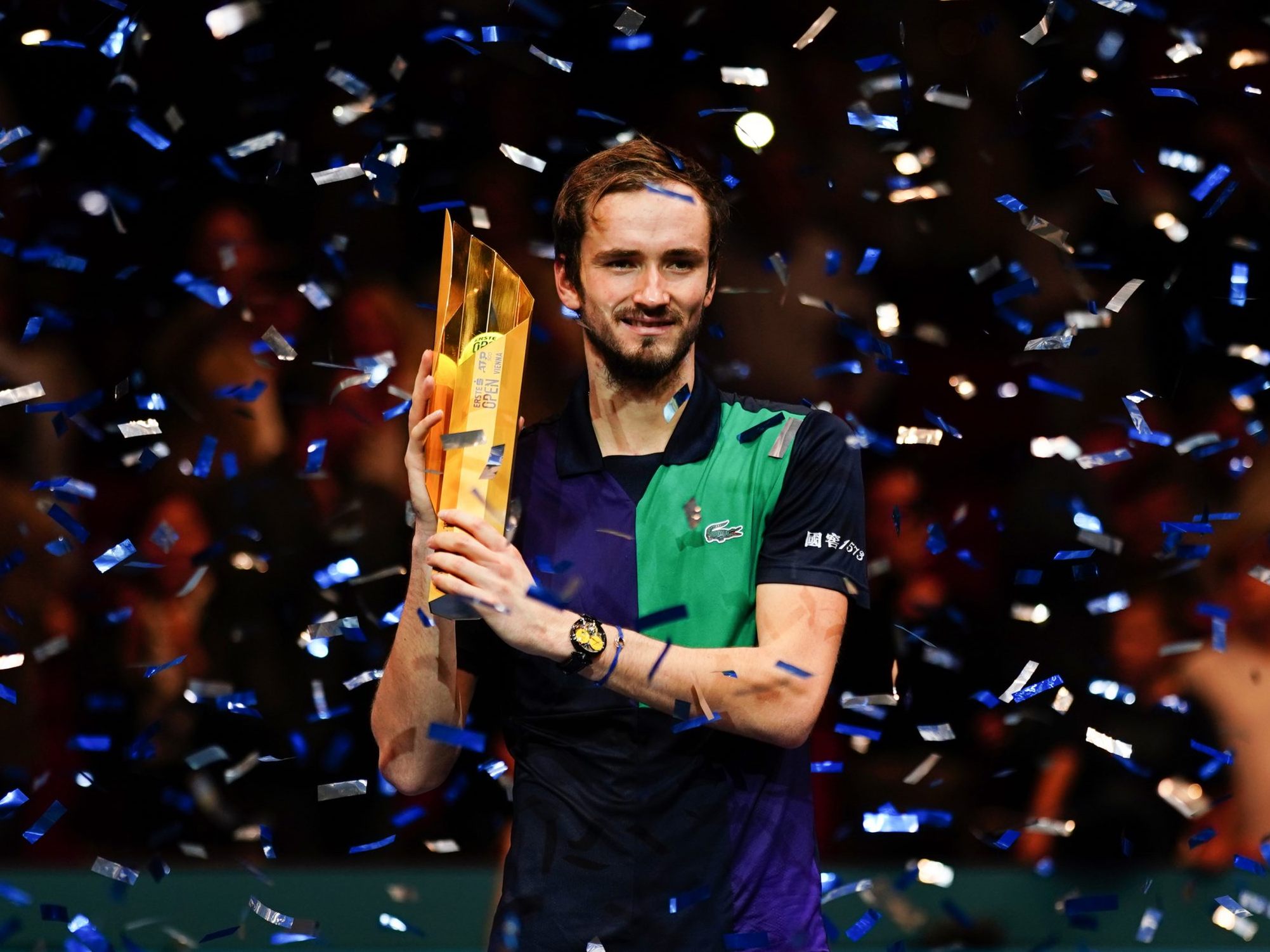 Daniil Medwedew will seinen Wien-Titel verteidigen.