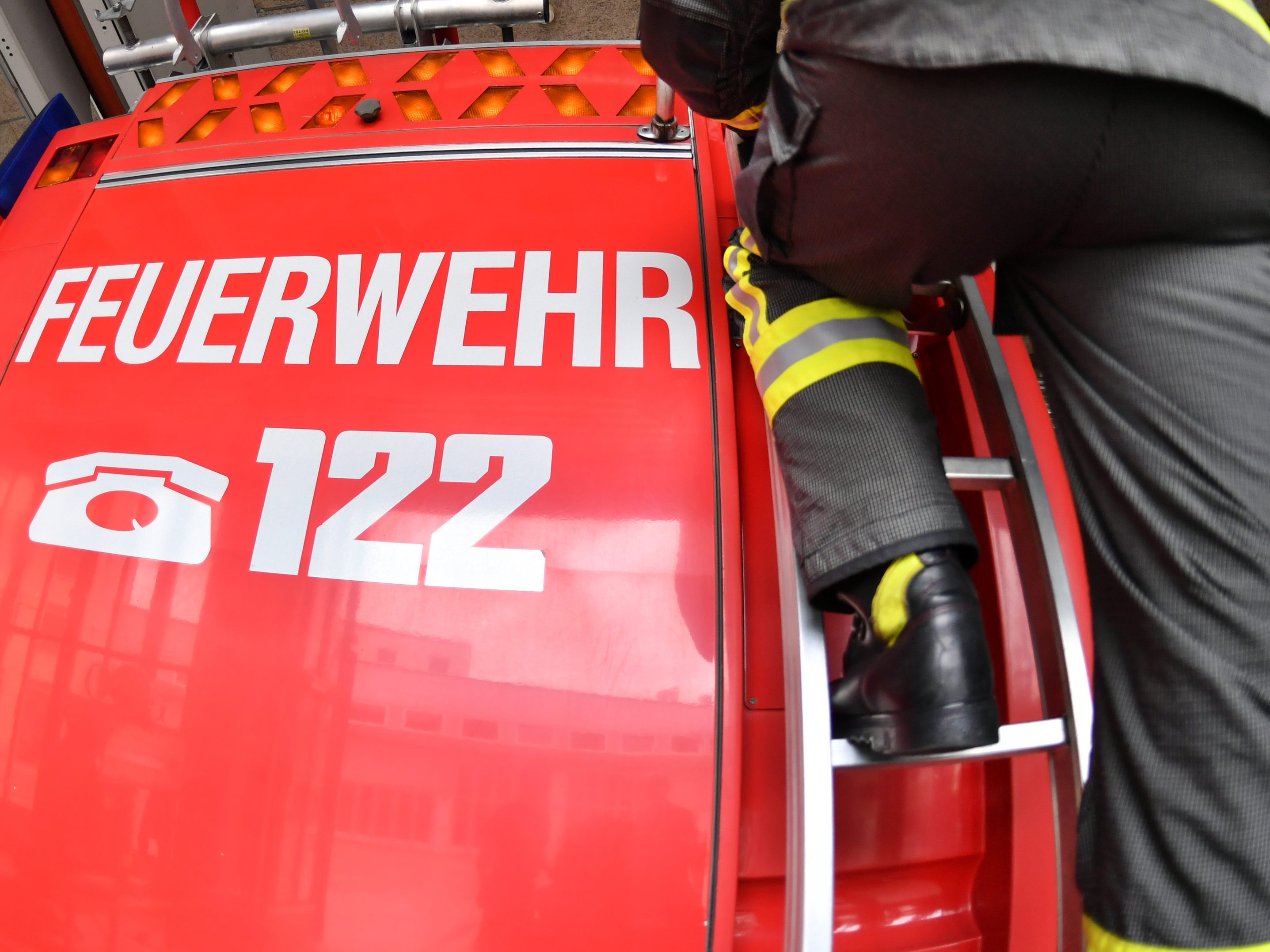Die Feuerwehr rückte wegen einem Brand in Korneuburg aus. Die Feuerwehr rückte wegen einem Brand in Korneuburg aus.