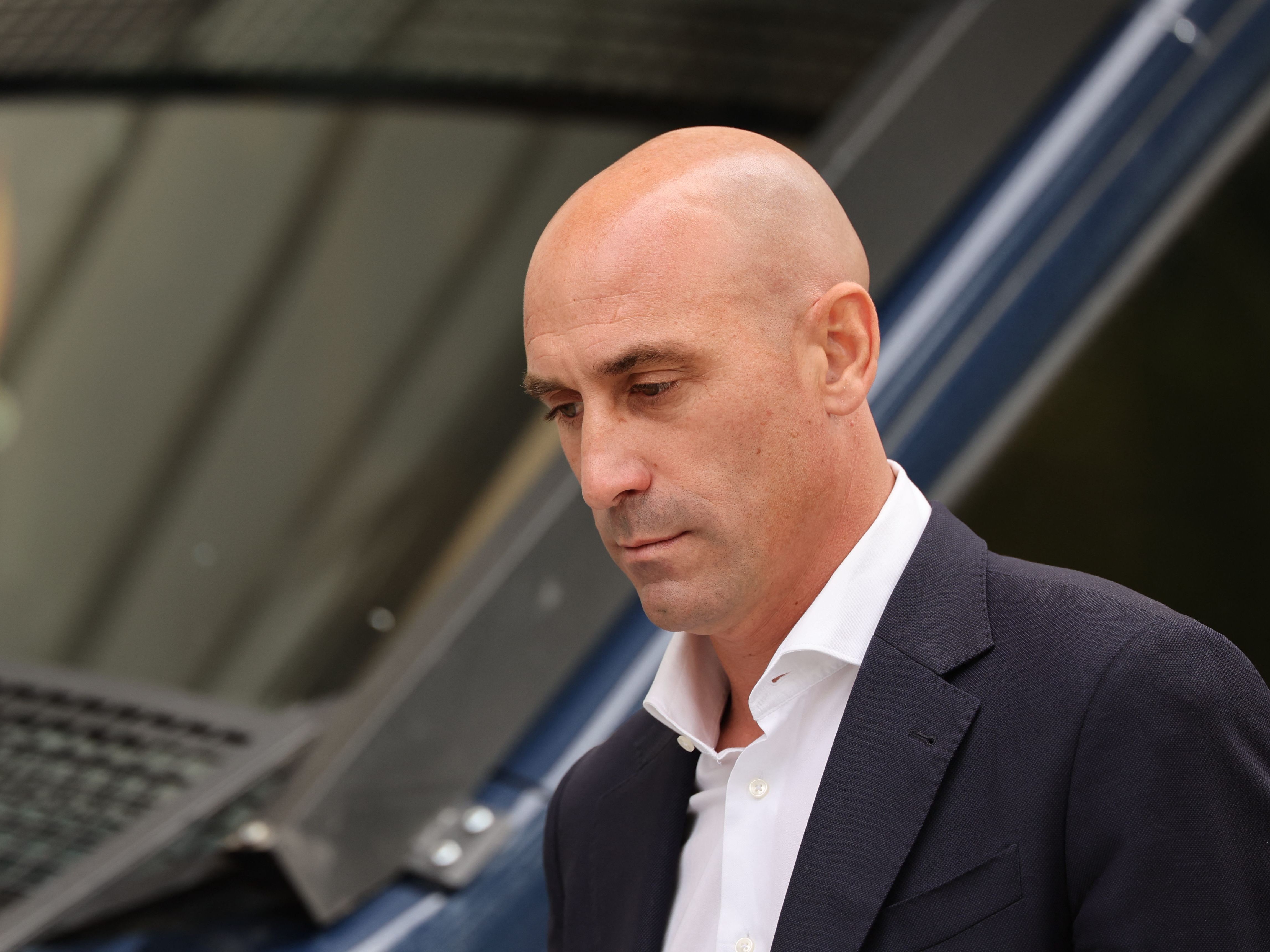 Luis Rubiales am Freitag.