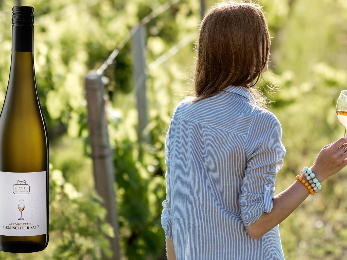 Weingut Mayer am Pfarrplatz bringt seinen ersten alkoholfreien Wein auf den Markt. Weingut Mayer am Pfarrplatz bringt seinen ersten alkoholfreien Wein auf den Markt.