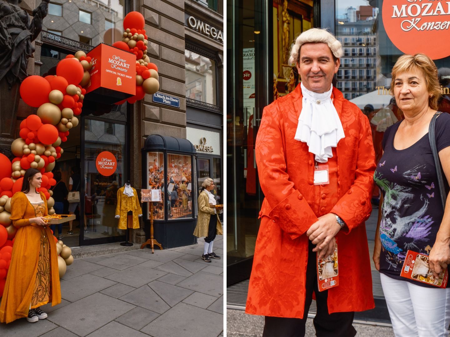 Am 1. September eröffnete das Wiener Mozart Orchester sein erstes Pop-up-Verkaufslokal in der Wiener Innenstadt.