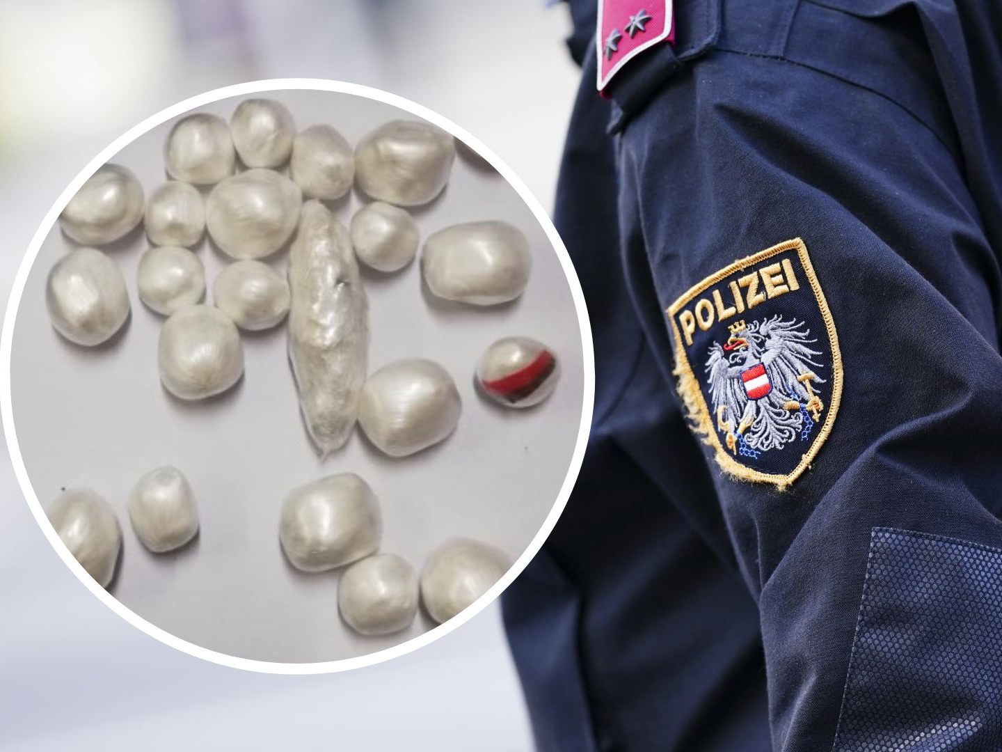Der 46-Jährige hatte Kokain bei sich. Der 46-Jährige hatte Kokain bei sich.