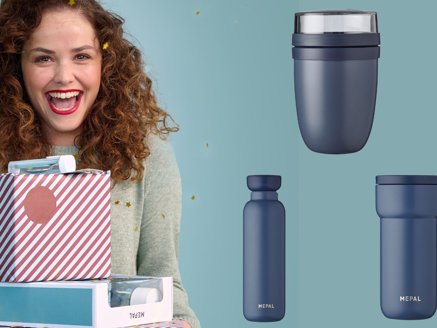Mitmachen und mit etwas Glück eines von drei Thermo-Sets von Mepal gewinnen.