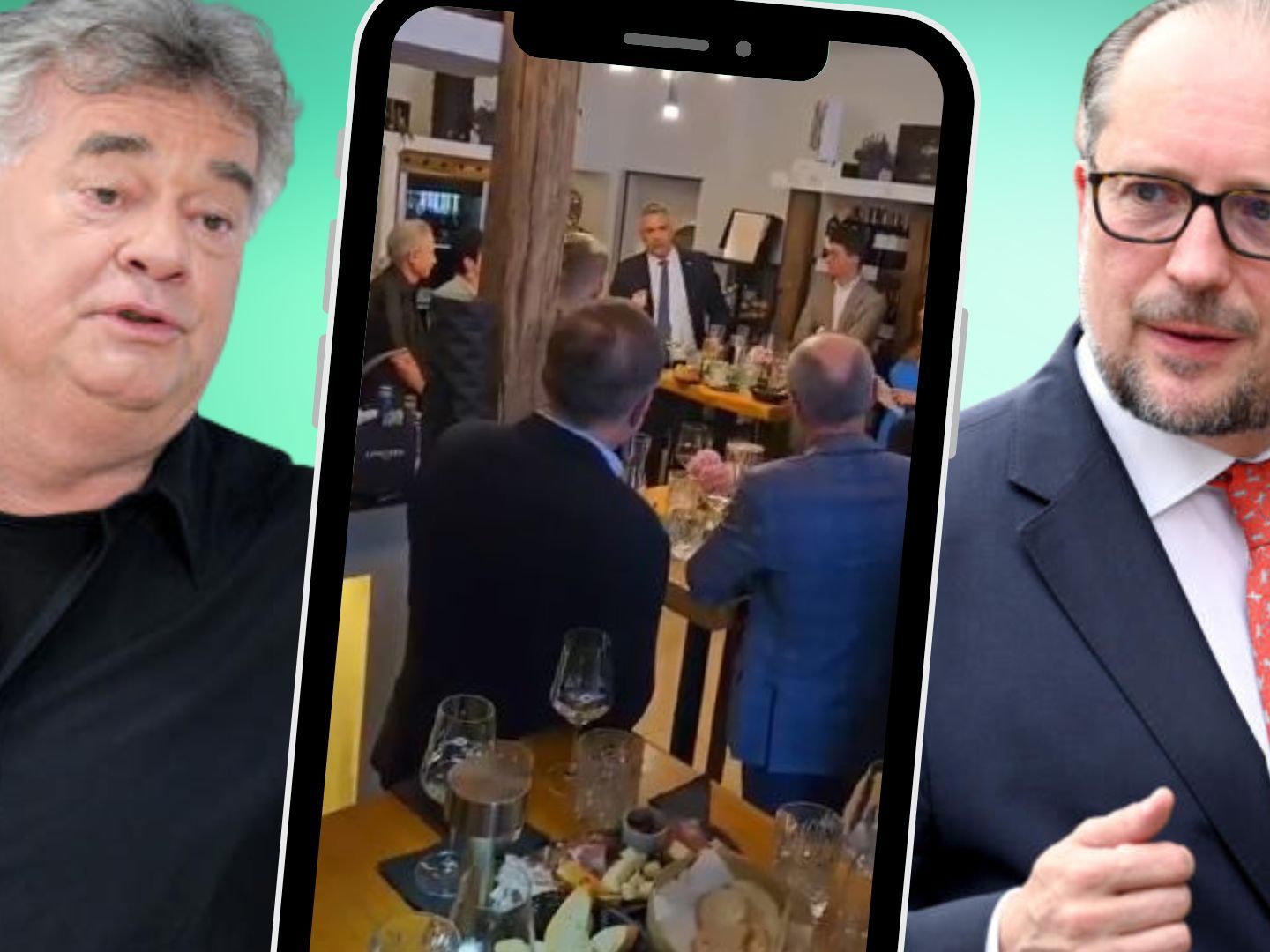 Kogler und Schallenberg versuchen nach der Aufregung über die Aussagen des Kanzlers zu beruhigen. Kogler und Schallenberg versuchen nach der Aufregung über die Aussagen des Kanzlers zu beruhigen.