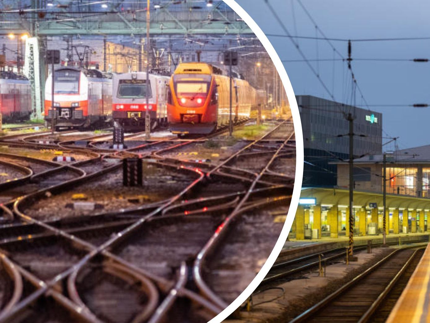 Im Rahmen des VCÖ-Bahnhof-Tests bewerteten die Fahrgäste den Wiener Westbahnhof am Besten.