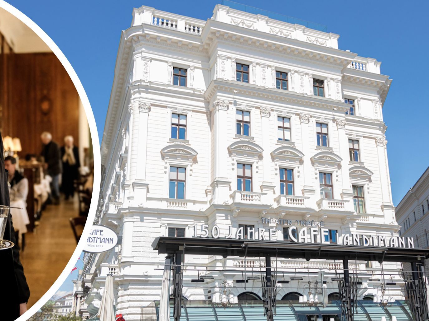 Das Café Landtmann feiert sein 150. Jubiläum.