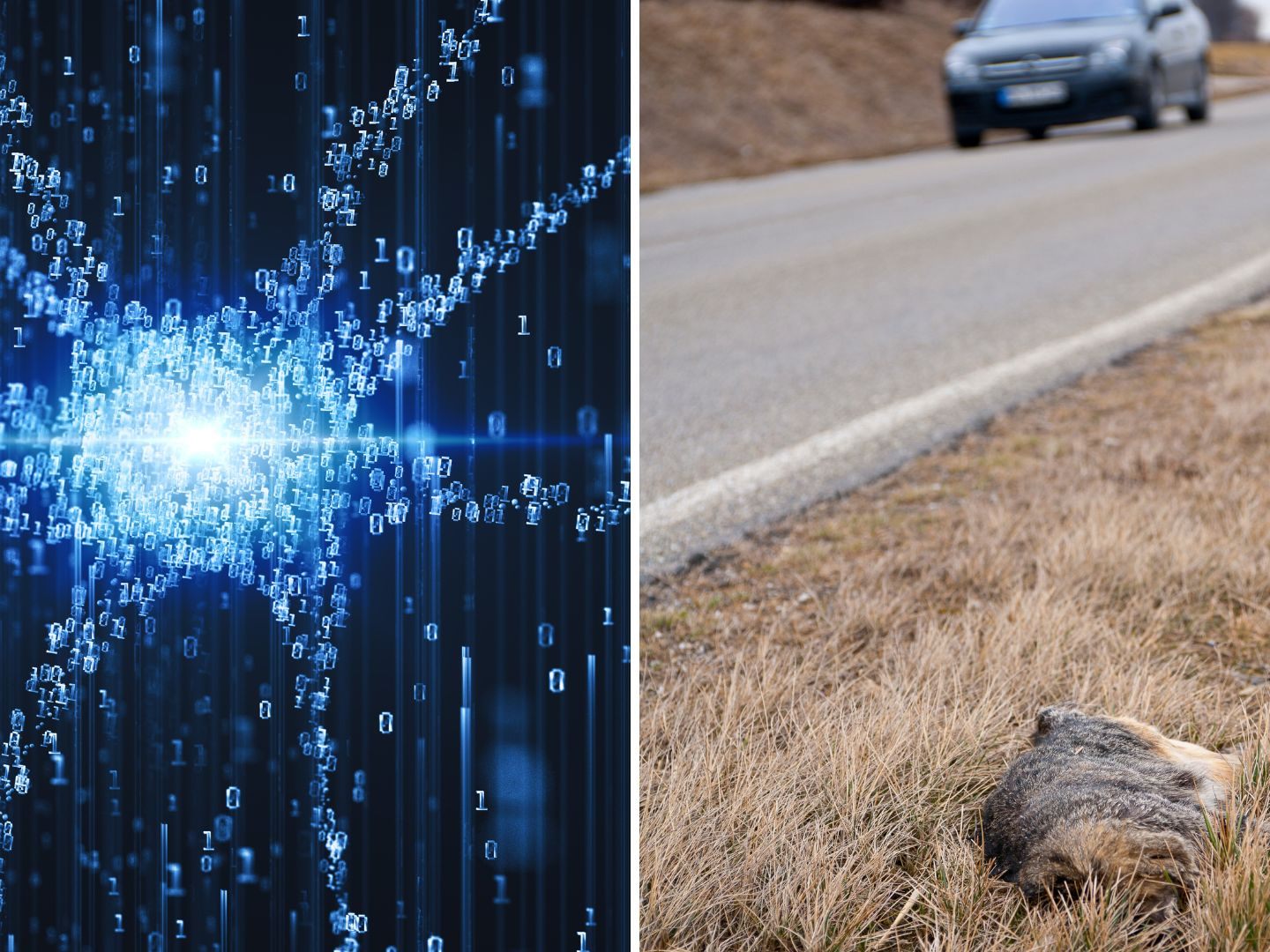 Künstliche Intelligenz soll in Zukunft Wildunfälle verhindern.