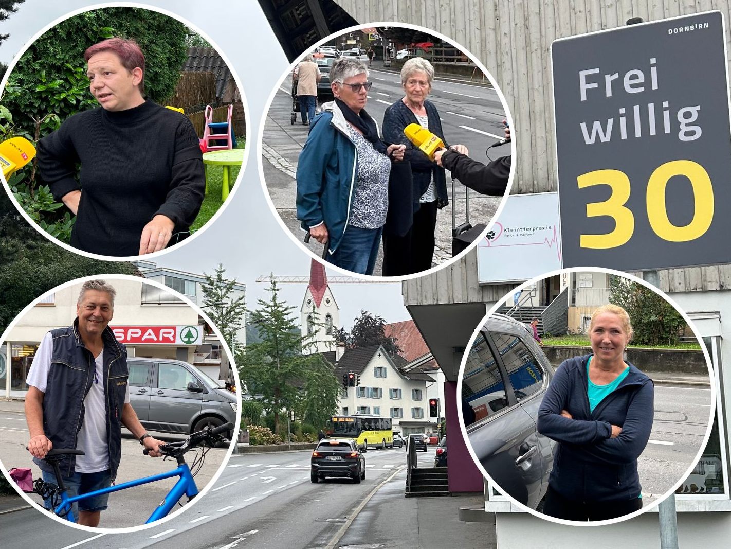 Was sagen Dornbirner zur freiwilligen Temporeduktion? Was sagen Dornbirner zur freiwilligen Temporeduktion?
