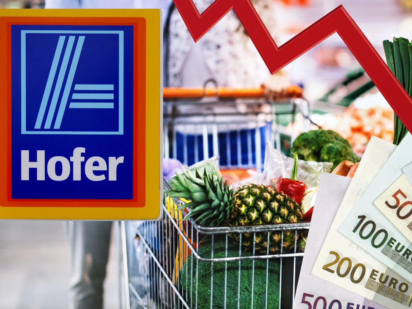 Auch Hofer senkt nun die Preise für Grundnahrungsmittel