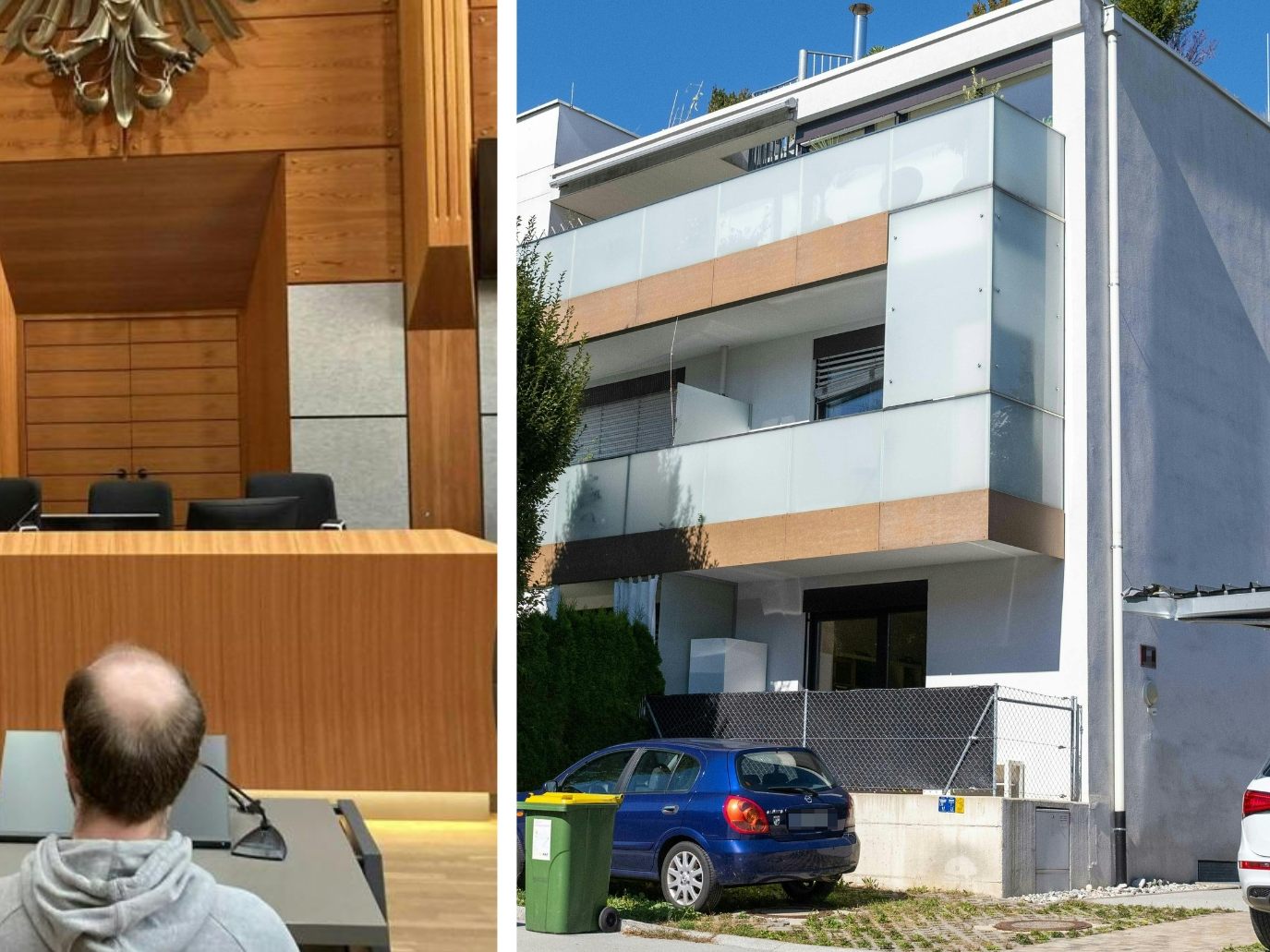 Vor Gericht: Sohn tötete Vater