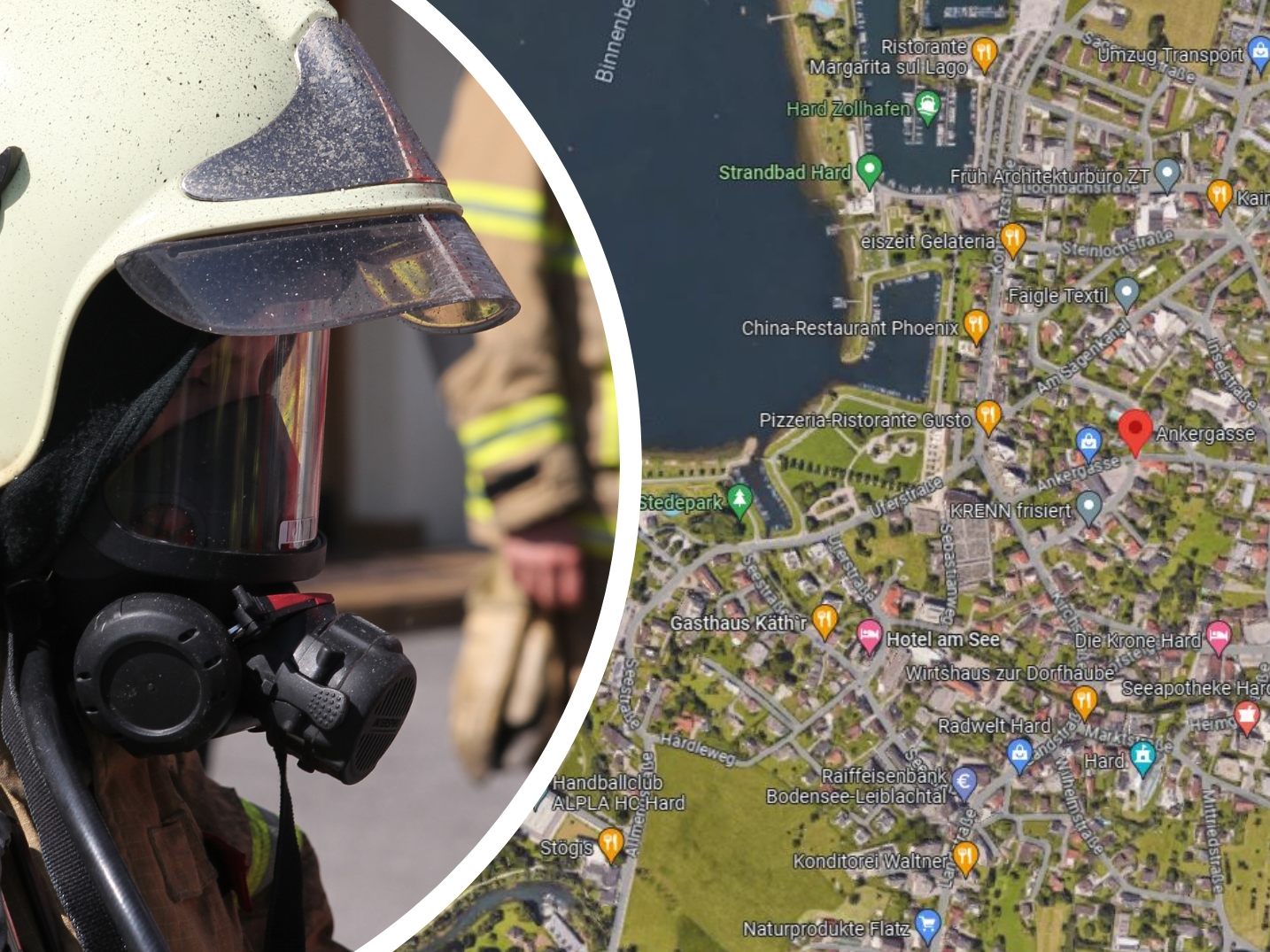 Ein Atemschutztrupp der Feuerwehr Hard rettete den schlafenden Mann aus der verrauchten Wohnung. (Symbolbild) Ein Atemschutztrupp der Feuerwehr Hard rettete den schlafenden Mann aus der verrauchten Wohnung. (Symbolbild)
