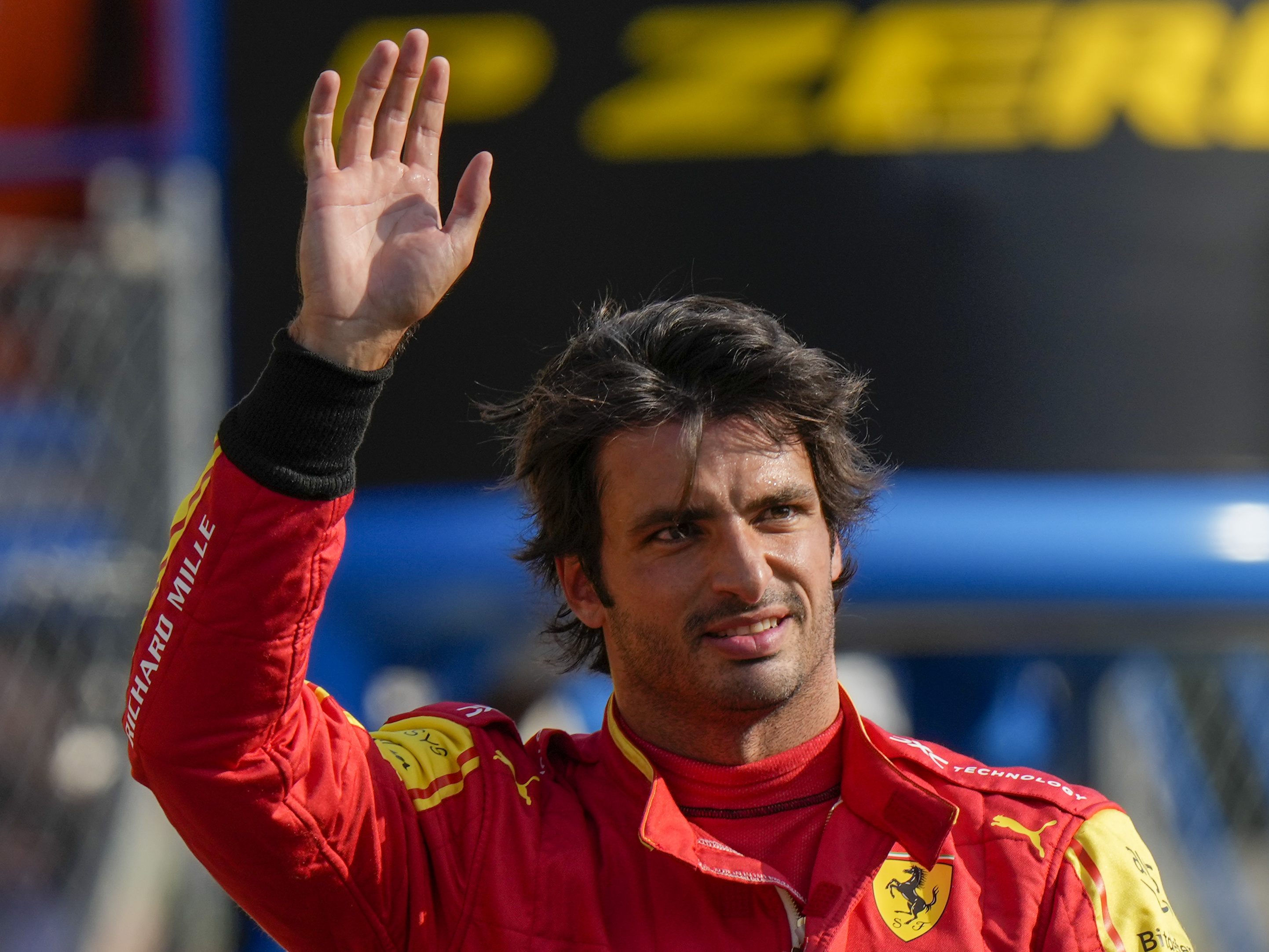 Carlos Sainz holte sich die F1-Pole Position in Monza. Carlos Sainz holte sich die F1-Pole Position in Monza.