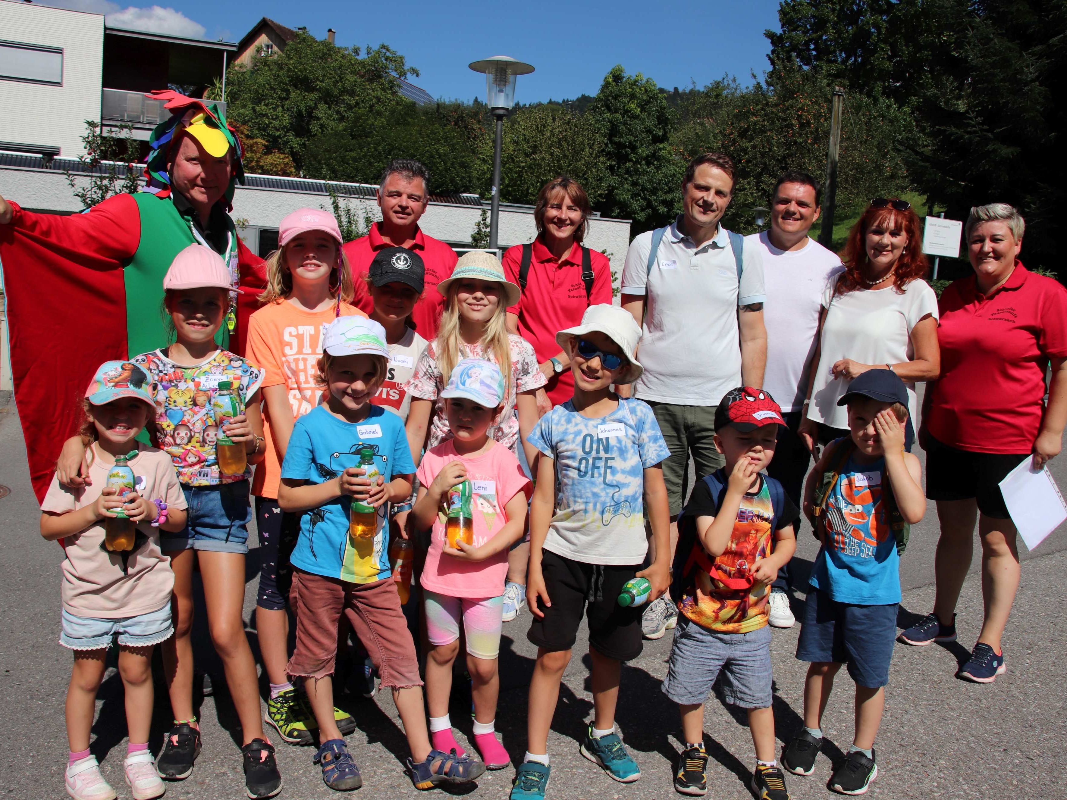 Volle Begeisterung beim Ferienspaß.