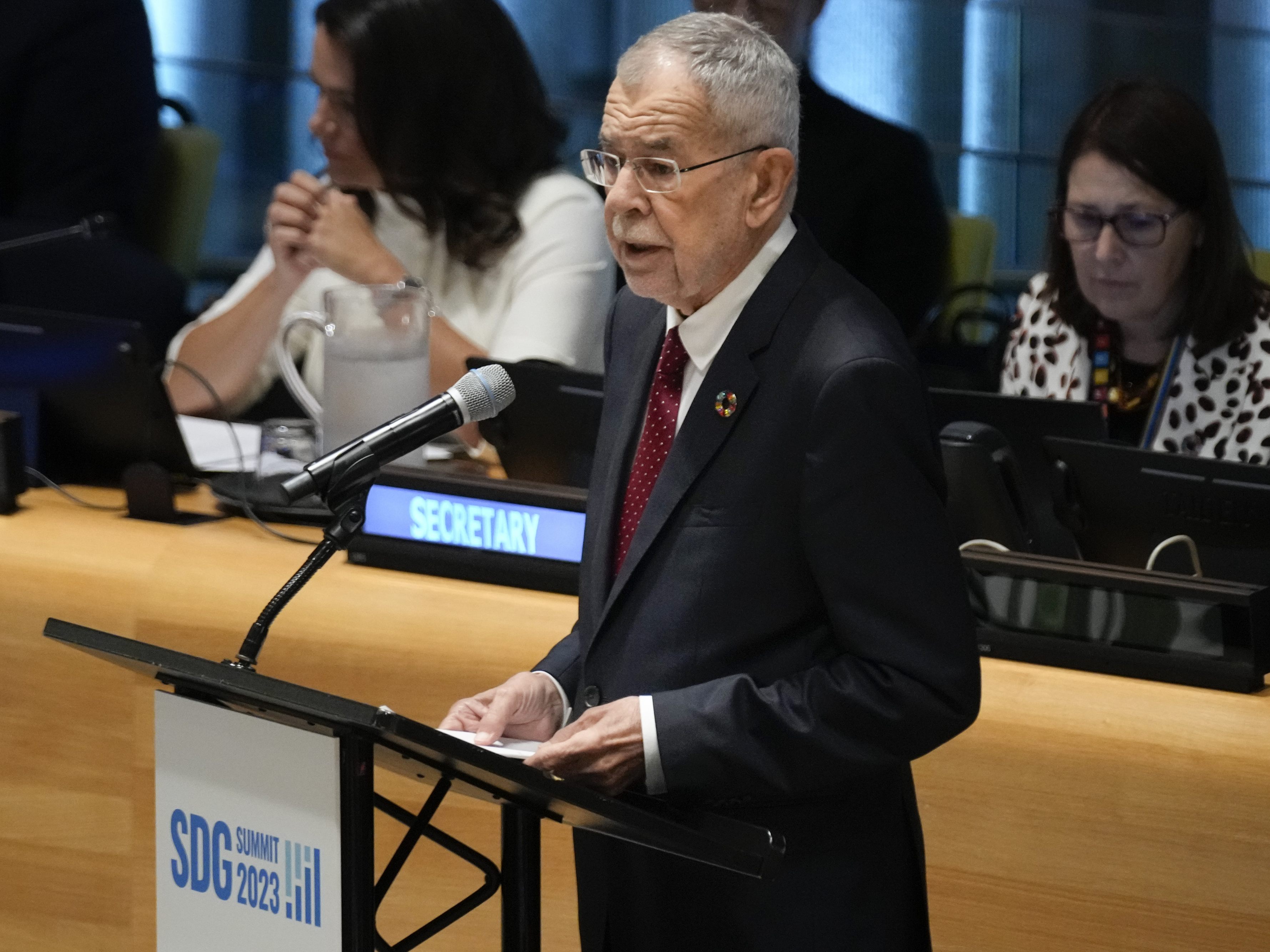 In der UNO sollen laut Van der Bellen alle Standpunkte Gehör finden.