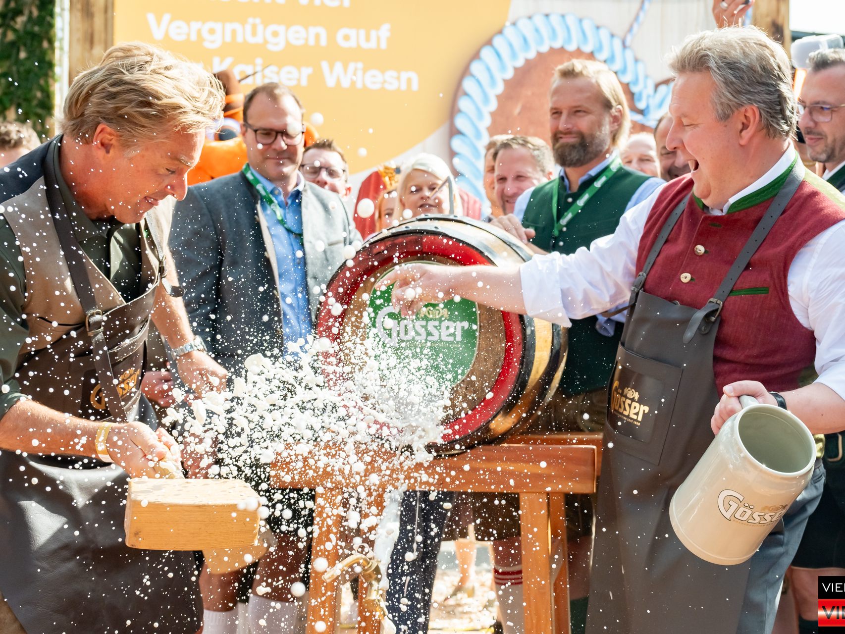 Eroeffnung der Kaiser Wiesn 2023 - Bieranstich