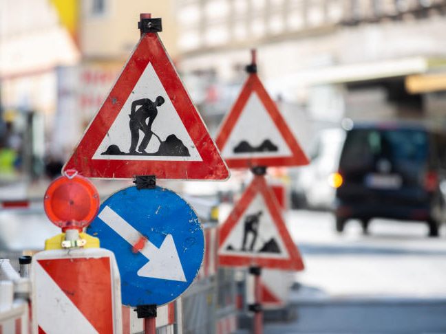 In der Jörgerstraße in Wien-Hernals starten am 12. September 2023 die Fahrbahnsanierungsarbeiten.