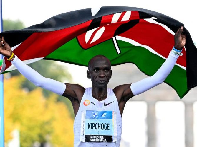 Eliud Kipchoge kommt am 27. September nach Wien.