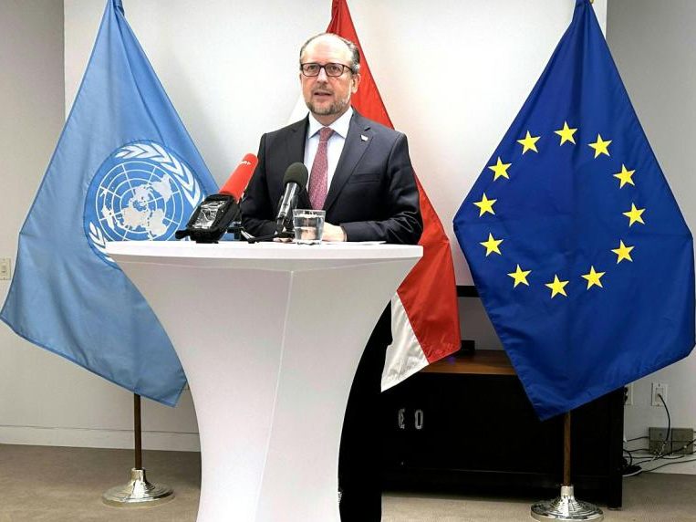 Außenminister Alexander Schallenberg (ÖVP) hälte am Donnerstag eine Rede vor der UNO-Generalversammlung. Außenminister Alexander Schallenberg (ÖVP) hälte am Donnerstag eine Rede vor der UNO-Generalversammlung.