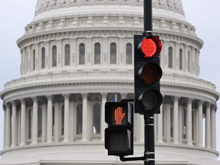 Den USA droht ein Shutdown. Den USA droht ein Shutdown.