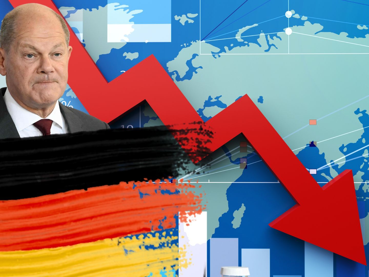 Zuvor erwartetes Wachstum von 0,3 Prozent nach unten revidiert - Nun deutliches Minus prognostiziert