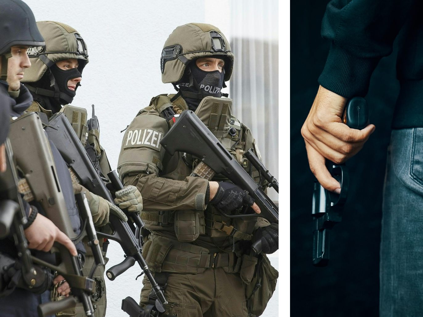Mann bedroht Frau mit Schusswaffe: Cobra muss einrücken (Symbolbild) Mann bedroht Frau mit Schusswaffe: Cobra muss einrücken (Symbolbild)