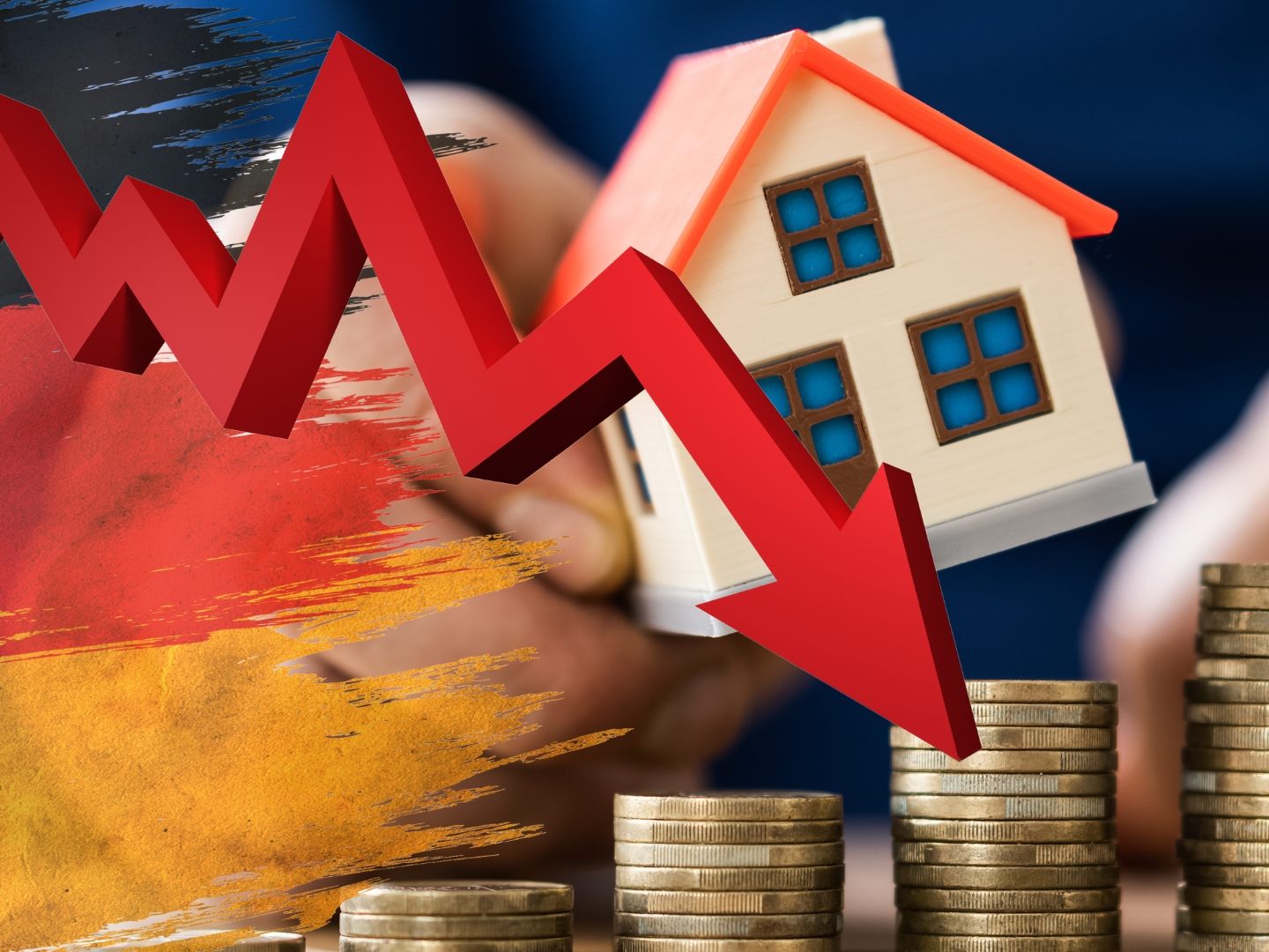 Im Vergleich zum ersten Vierteljahr 2023 waren Wohnimmobilien um 1,5 Prozent günstiger.